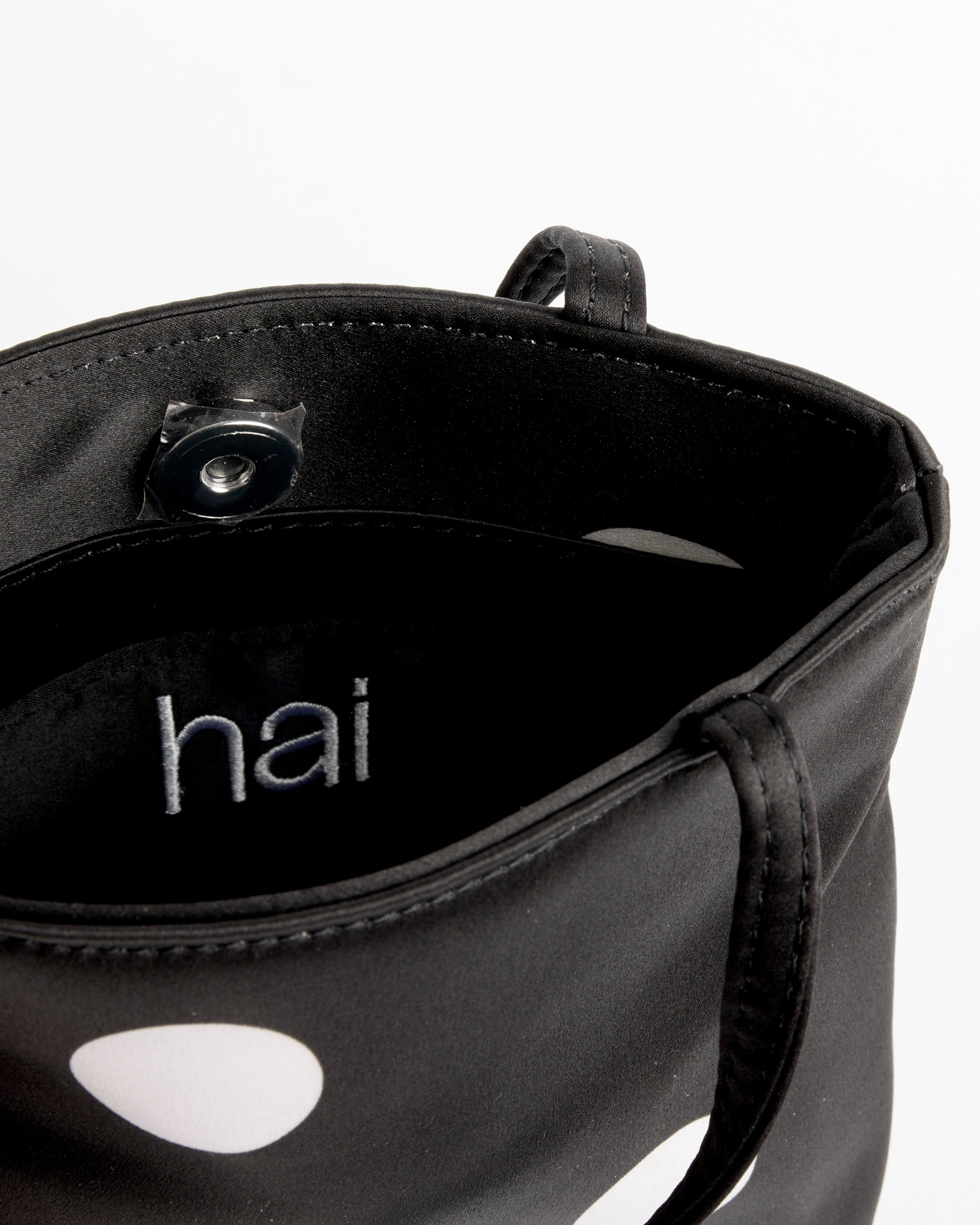 Polkadots Little Bag in Black