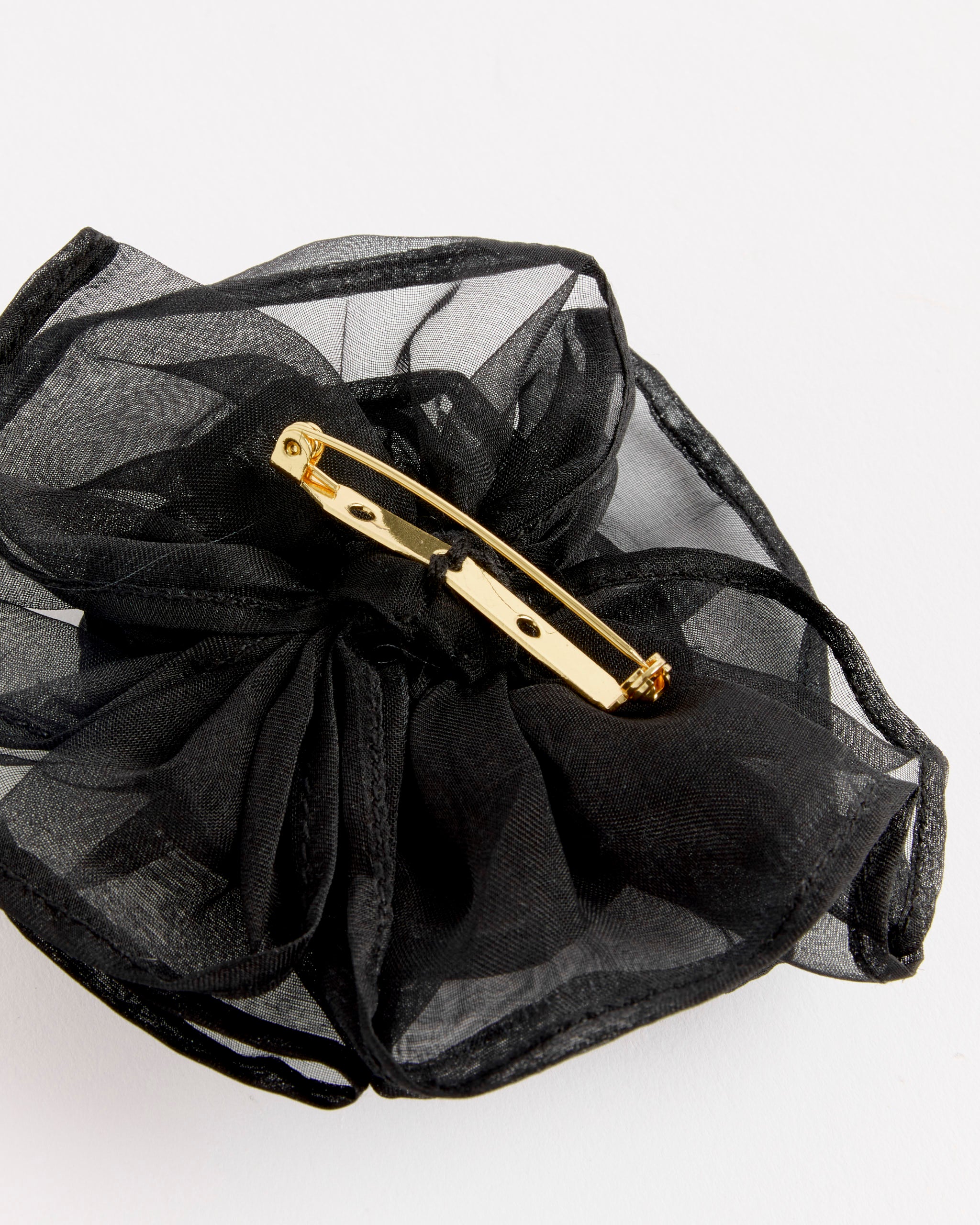 Hai Flower Brooch, Black - Black / OS (286719)