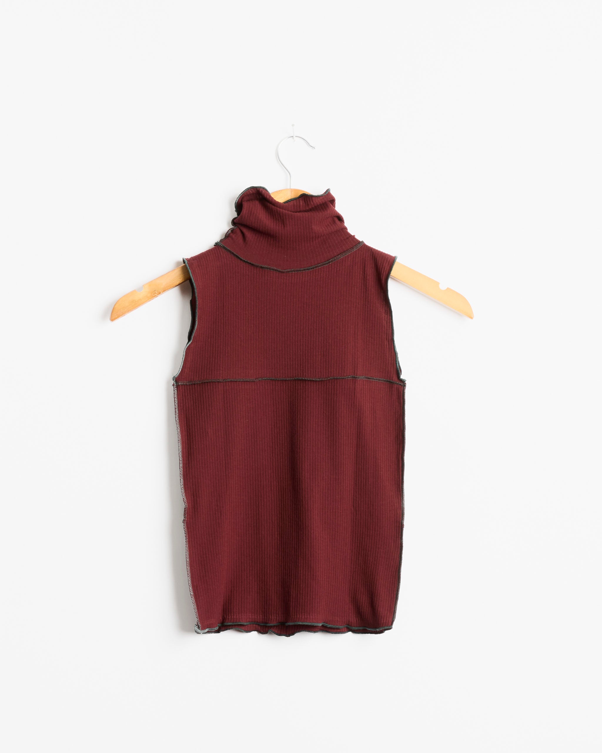 Baserange Cinder Turtleneck Tank - Nara Red / XS (286773)