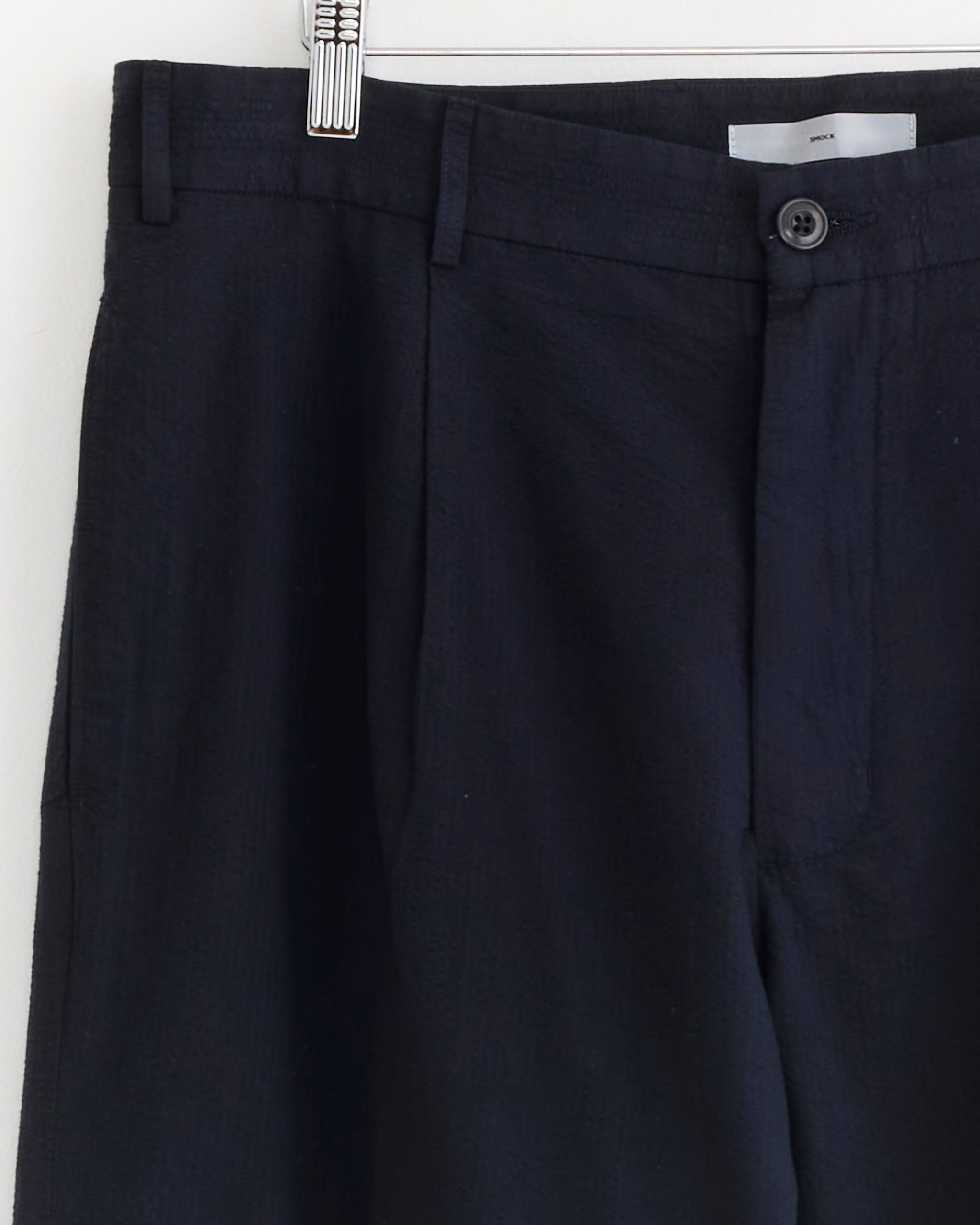 Lakeside Trouser in Japanese Seersucker Navy - Japanese Seersucker Navy / L (286967)