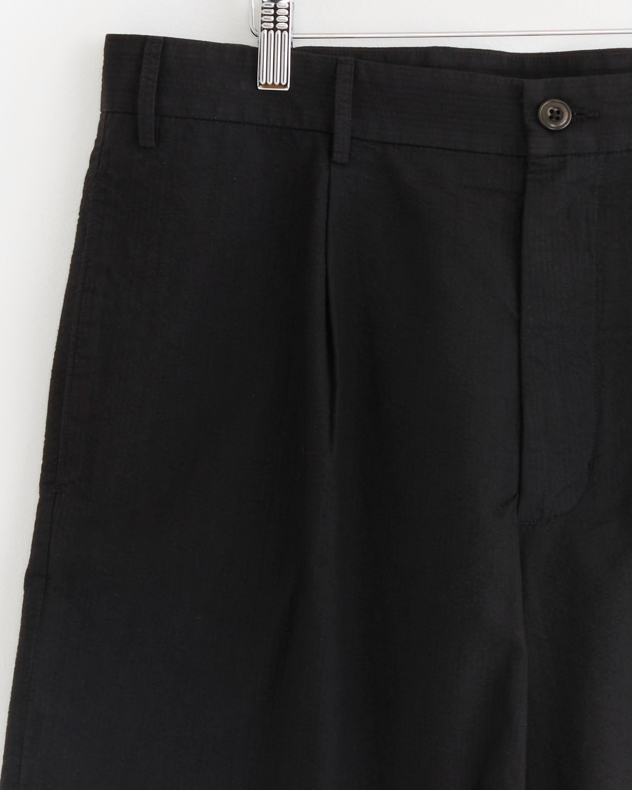 Arroyo Short in Japanese Seersucker Black - Japanese Seersucker Black / L (286971)