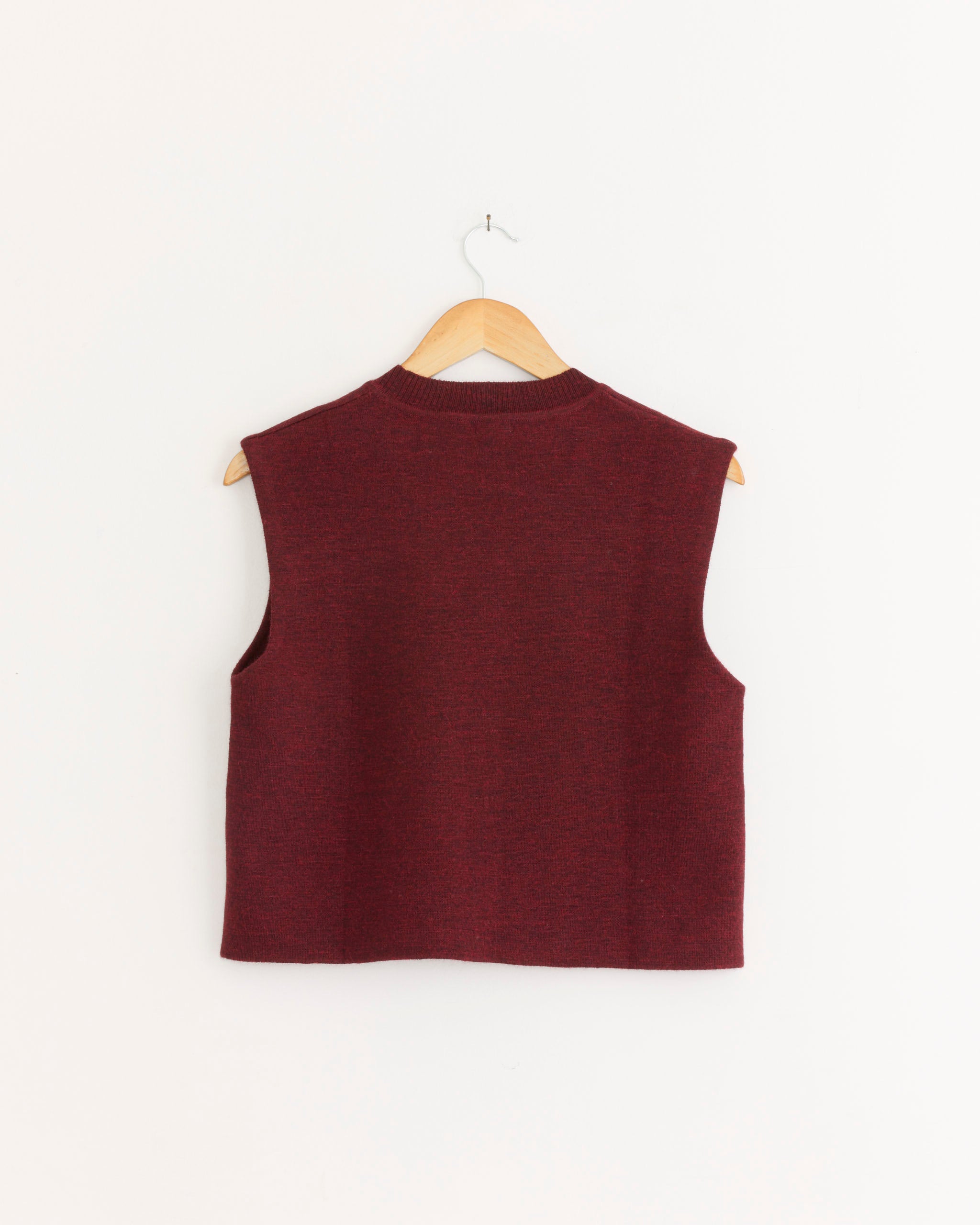 Rachel Comey Vega Vest - Garnet / S (287027)