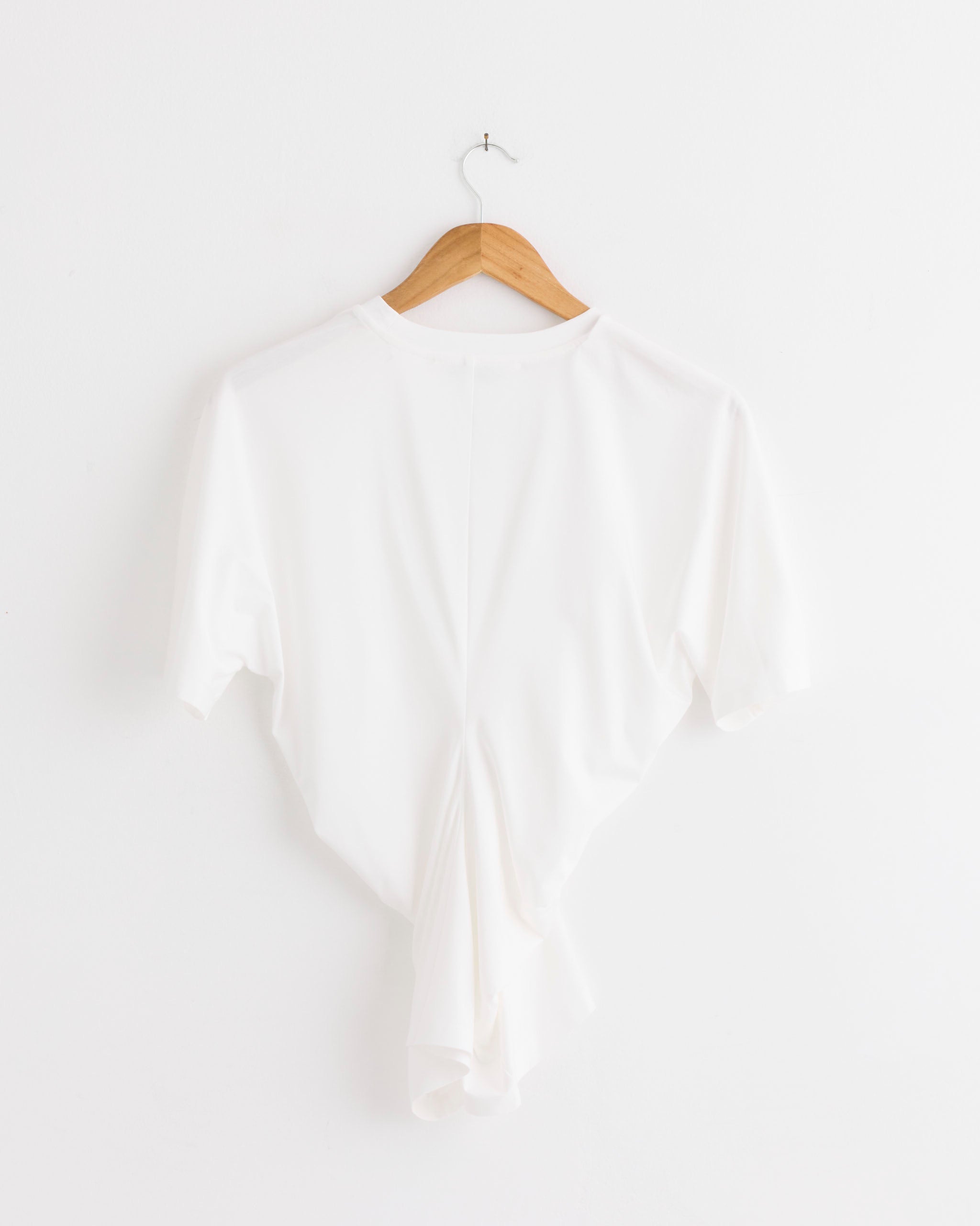Róhe Draped T-Shirt - Off White / FR34 (287074)