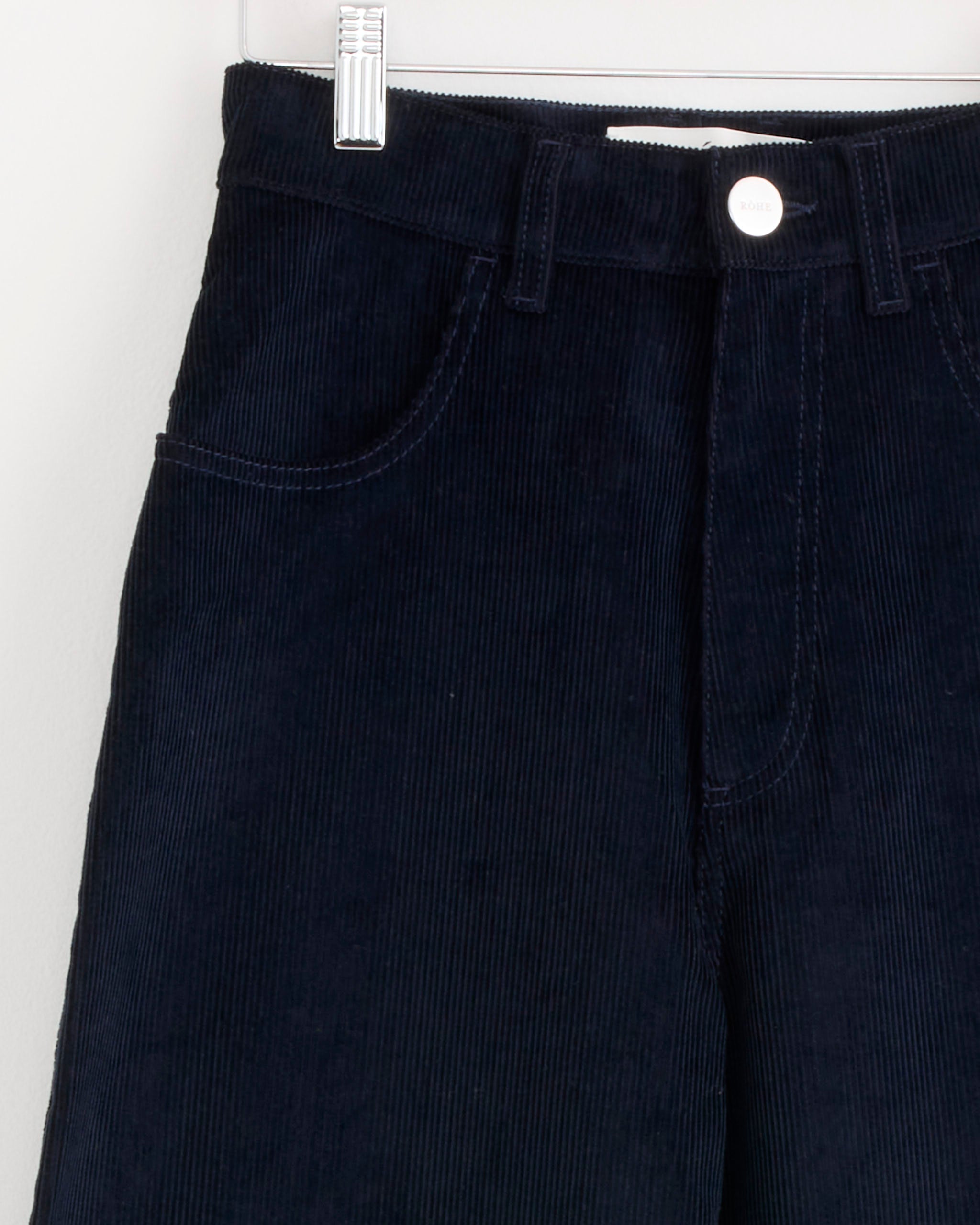 Róhe Berber Barrel Leg Trouser - Night / FR34 (287092)