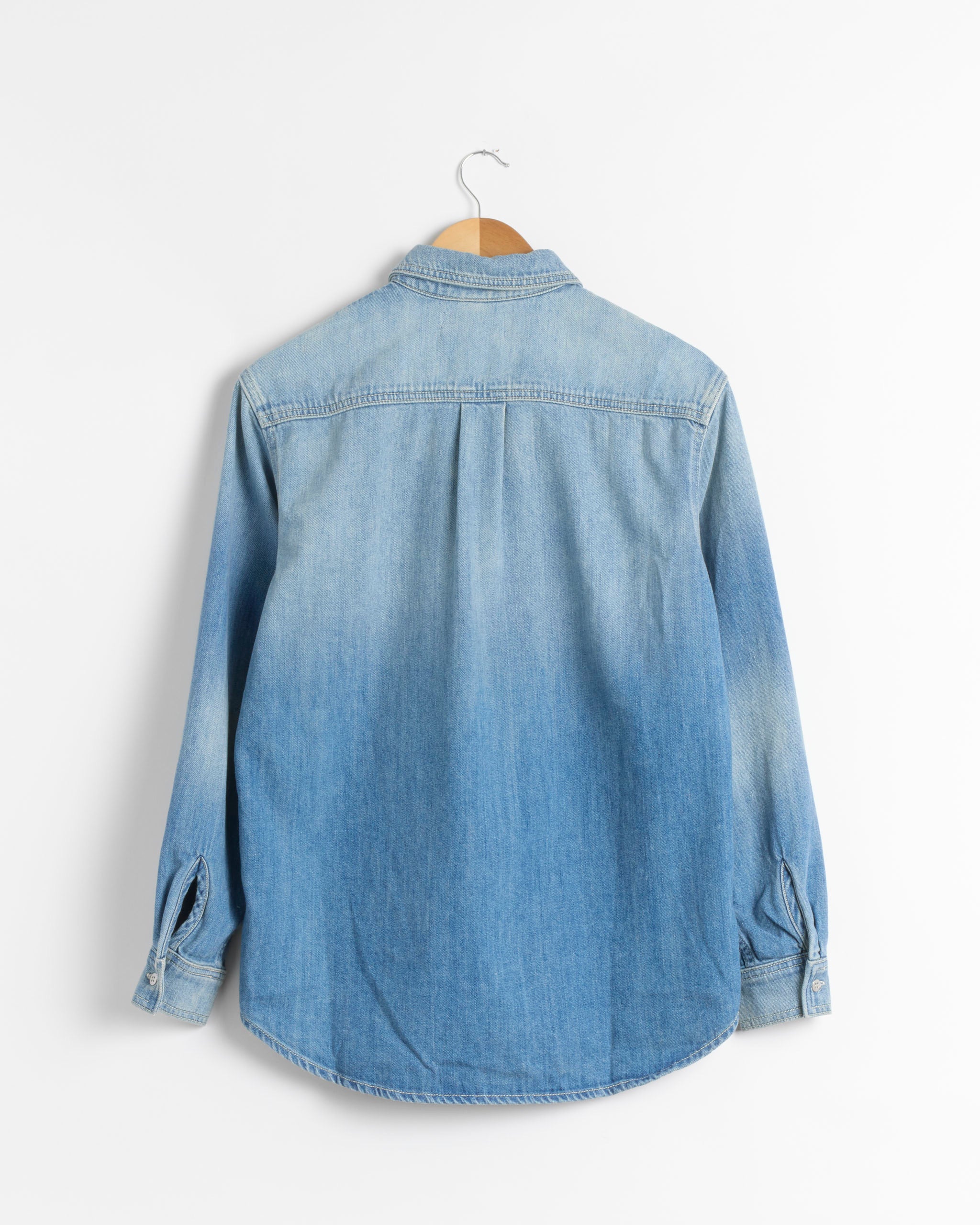 Shaina Mote Essential Denim Button Down - Vintage Indigo / XS (287130)