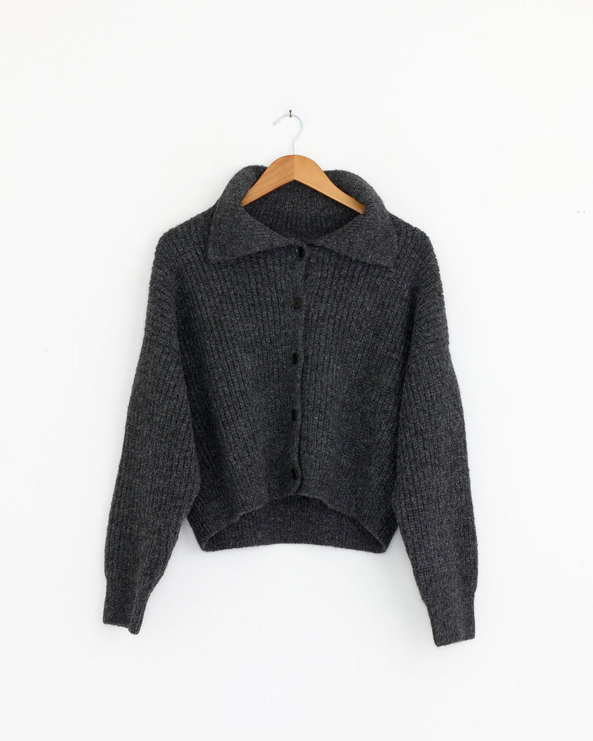 Shaina Mote Satchi Cardigan - Charcoal / XS (287152)
