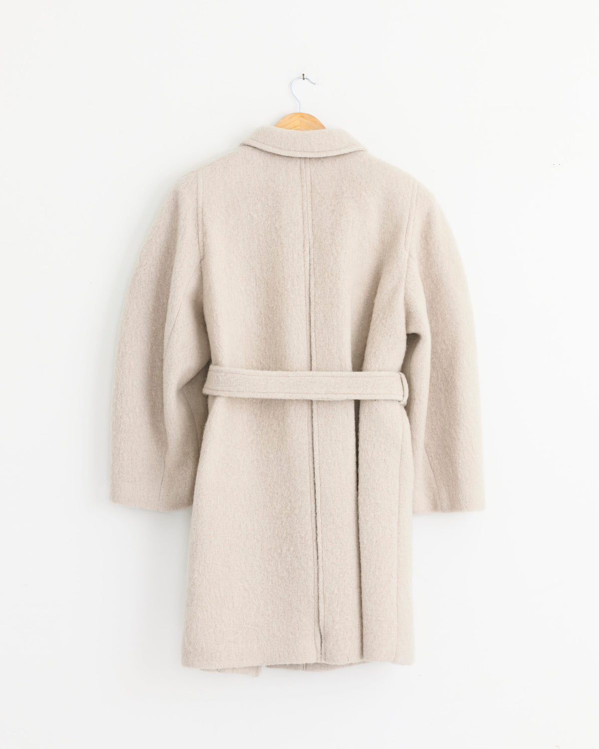 Alpaca Raglan Coat in Ivory - Ivory / 1 (287188)