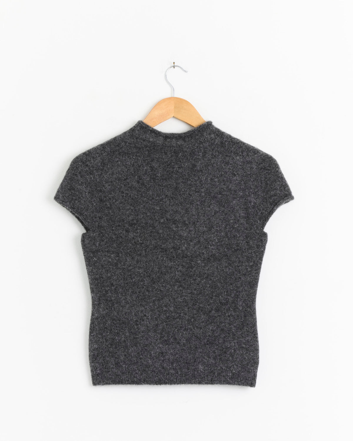 Amomento Wholegarment Hairy Knit Top - Charcoal / 1 (287193)