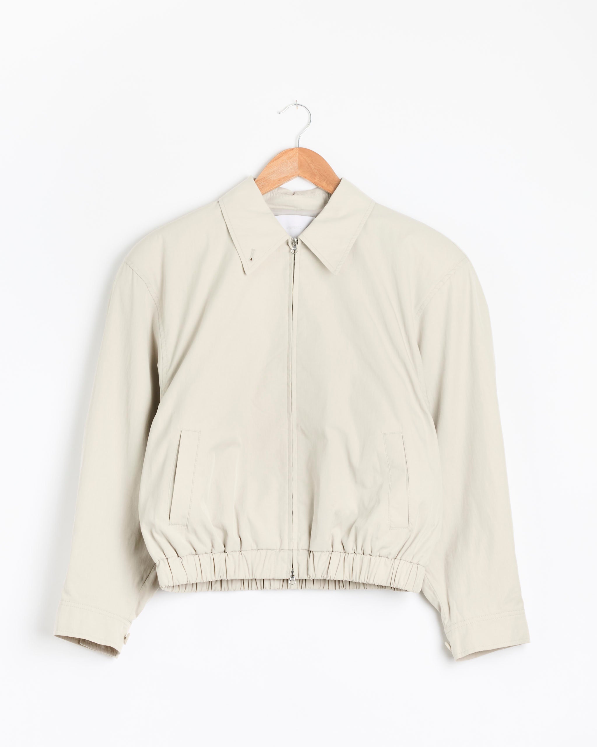 Amomento Cotton Nylon Blouson - Beige / 0 (287208)