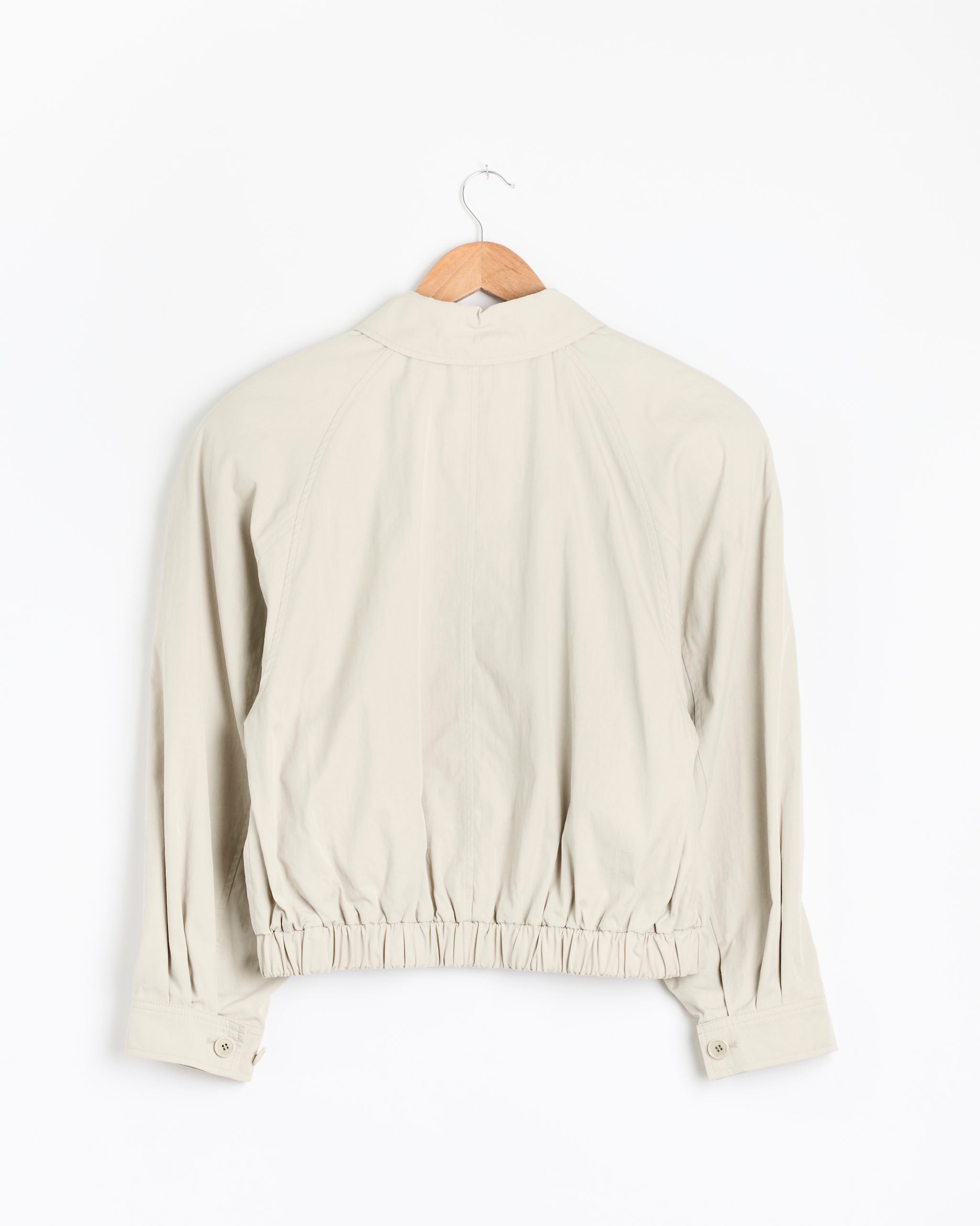 Amomento Cotton Nylon Blouson - Beige / 0 (287208)