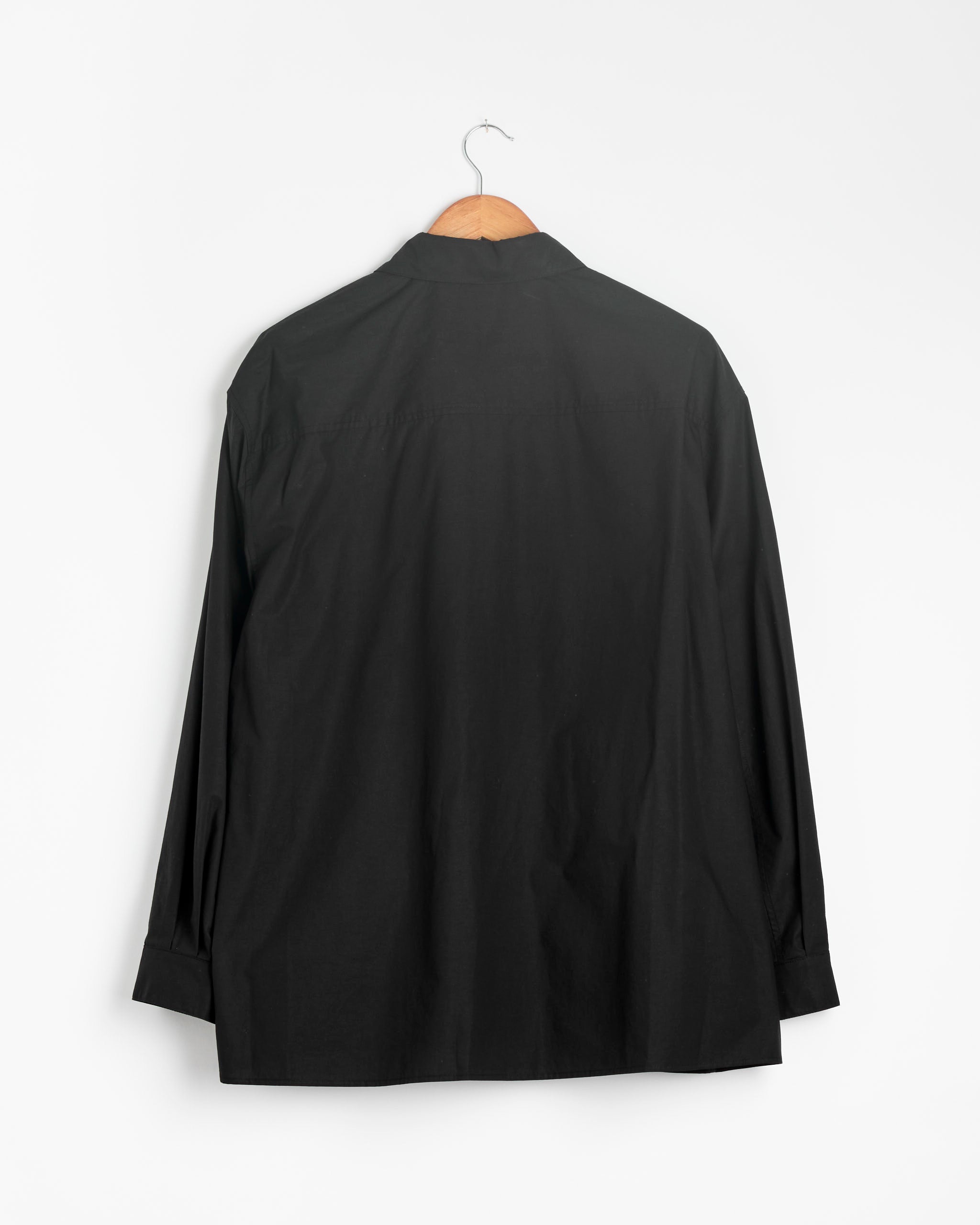 Amomento Neck Shirring Shirt - Black / 0 (287220)