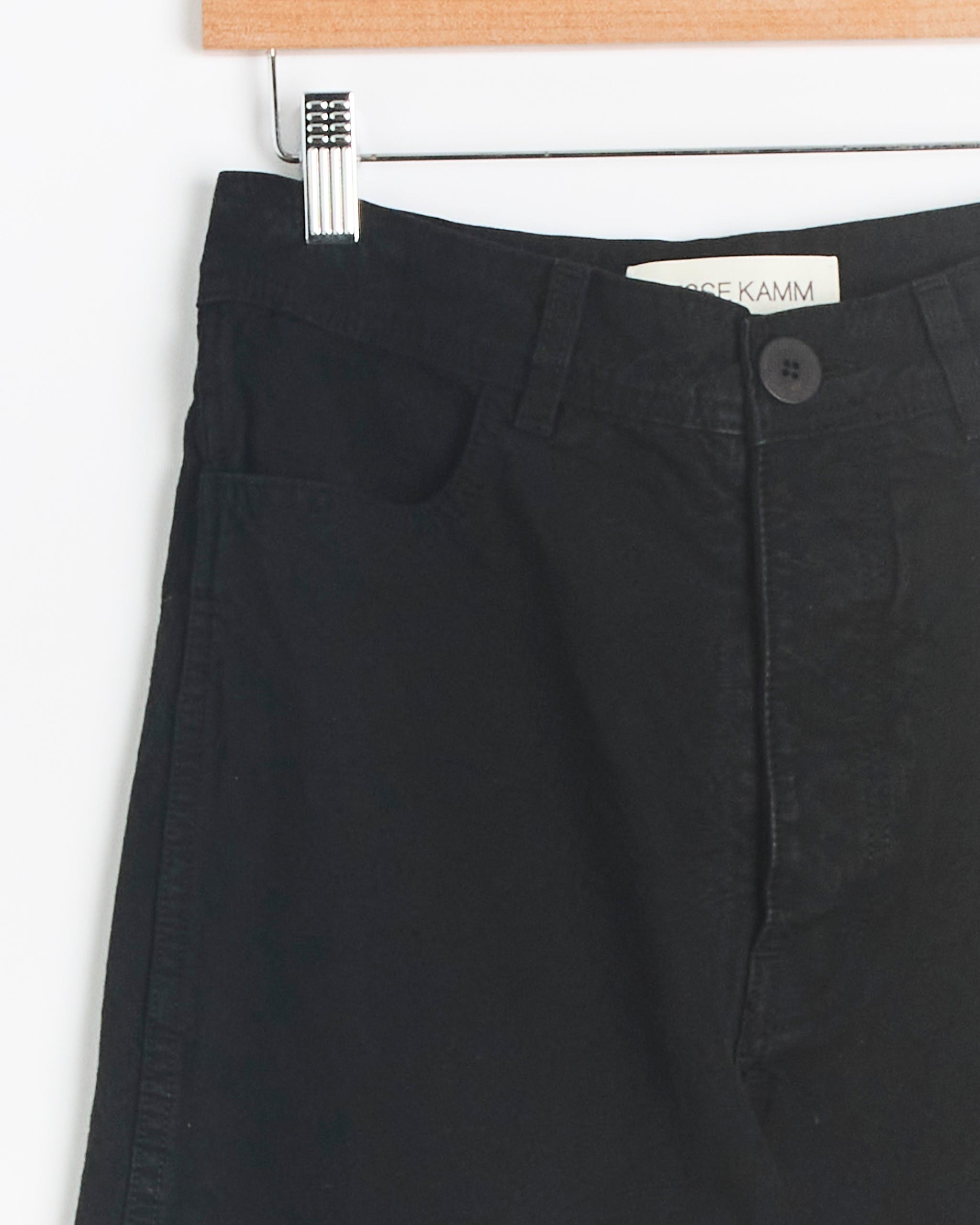 The 225 Pant in Black Canvas - Black Canvas / 4 (287249)