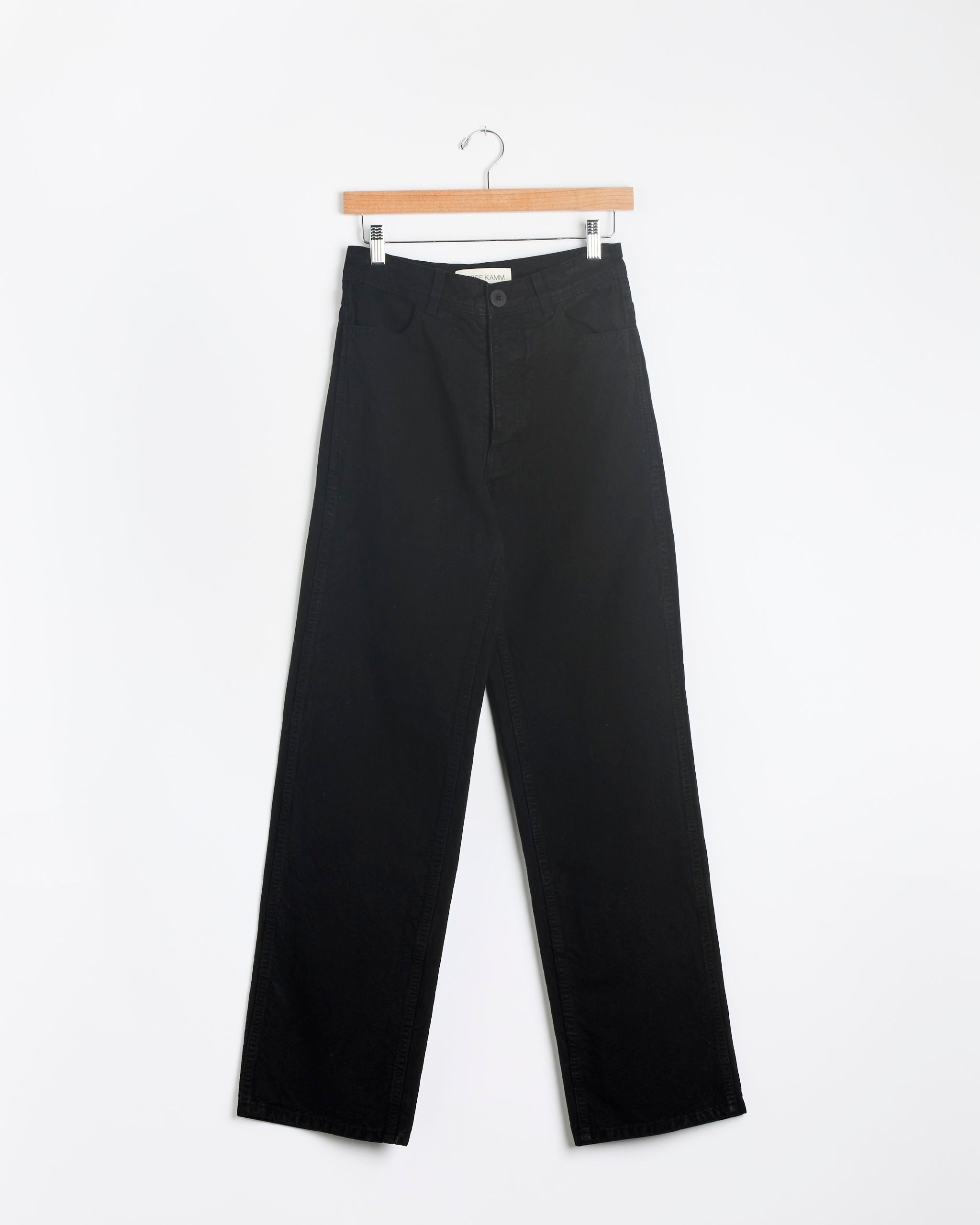 The 225 Pant in Black Canvas - Black Canvas / 4 (287249)