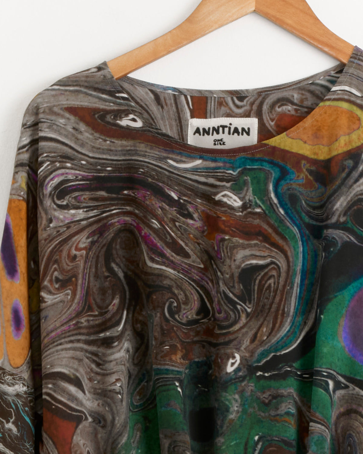 Anntian Biggest Dress - Marbeling Dark / OS (287270)