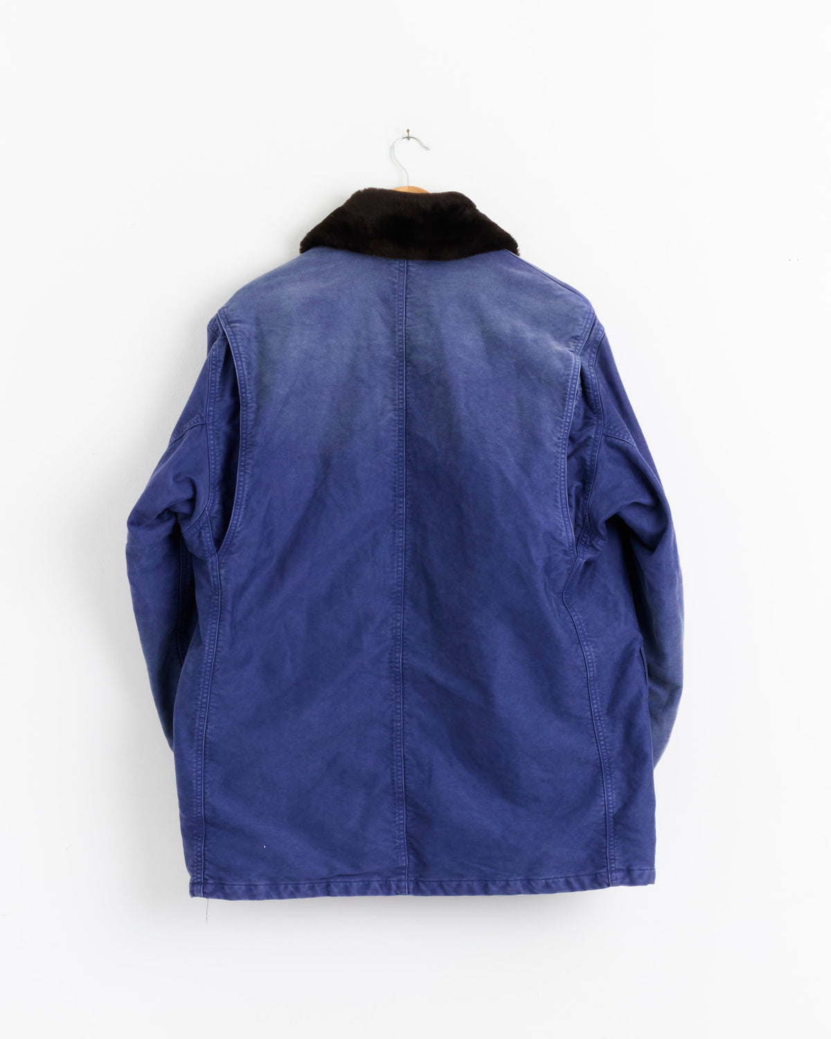 Auralee Garment Dyed Heavy Moleskin Blouson - Faded Navy / 1 (287291)