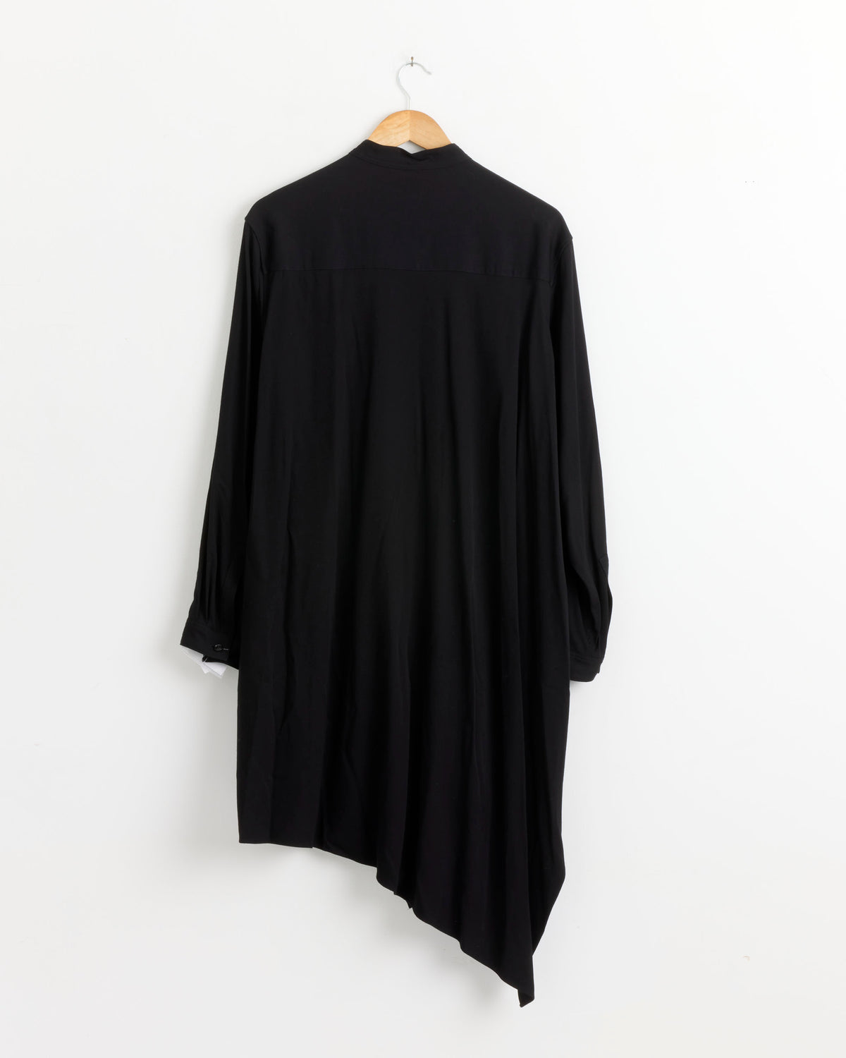 Y's Stand Collar Asymmetric Dress - Black / 2 (287368)