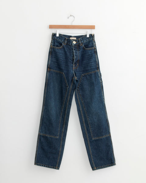 GRANCY】Stitch Patch Half Denim Pants GRANCY ステッチパッチハーフ