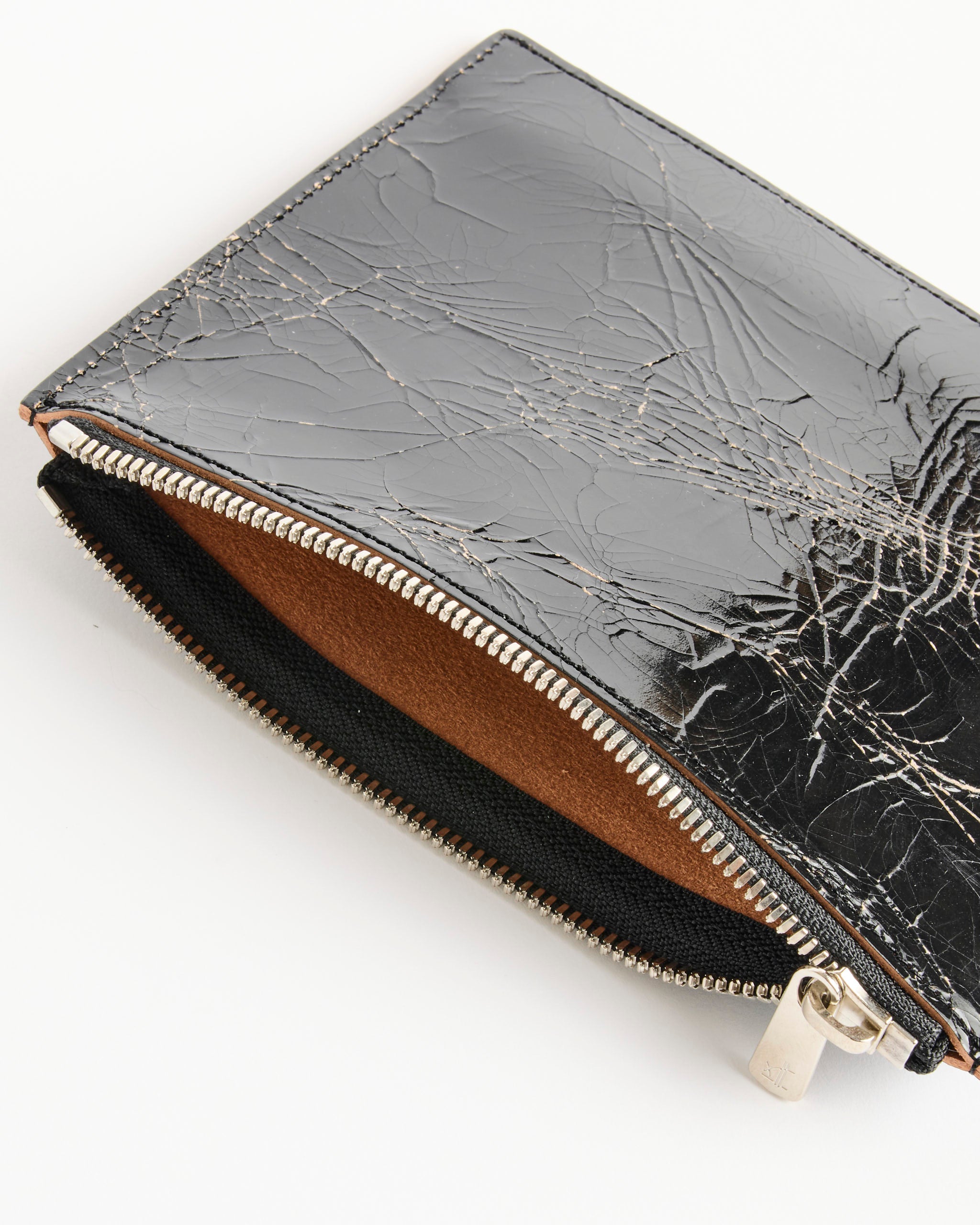 Hender Scheme Crack Pouch, Black - Black / OS (287396)