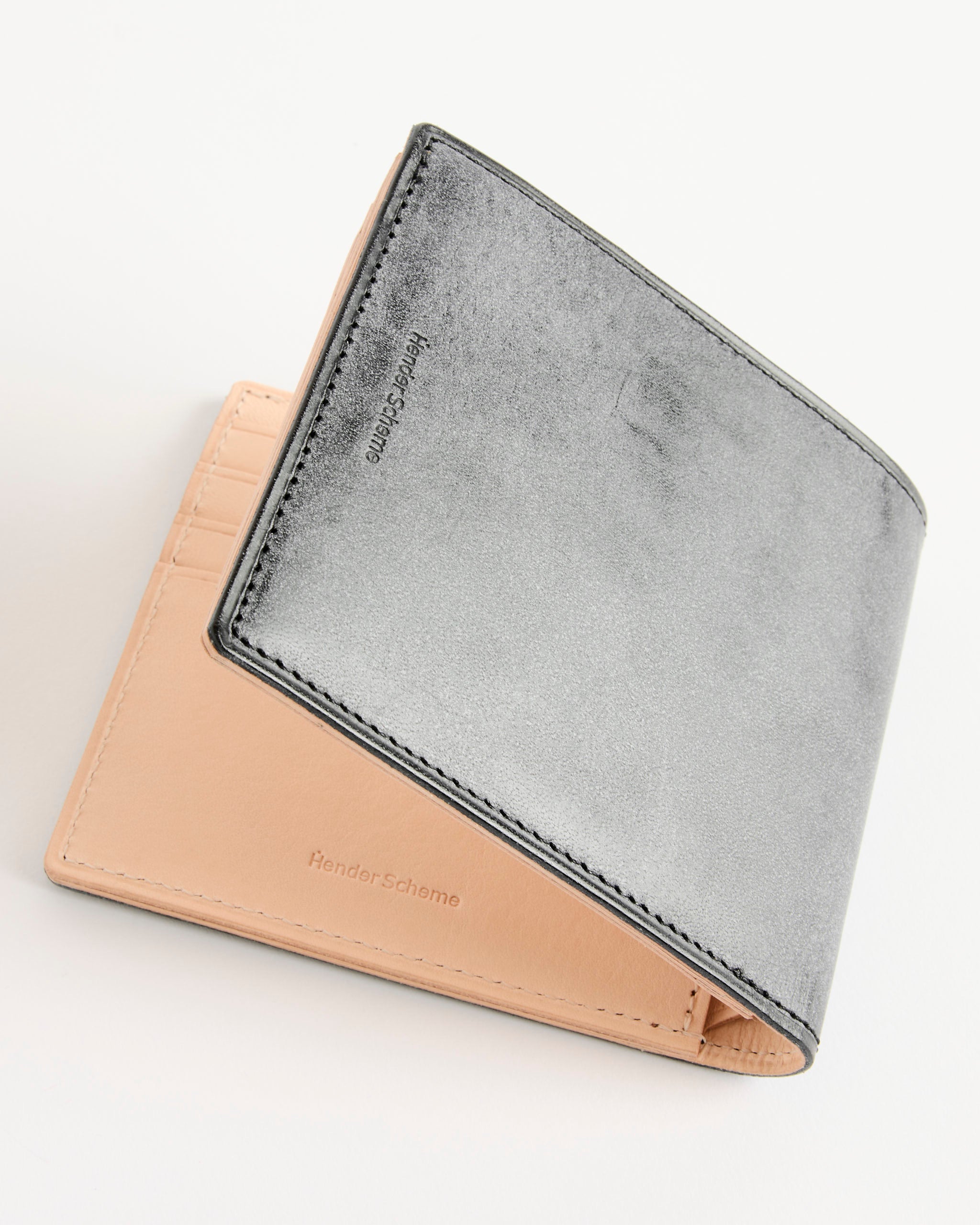Hender Scheme Half Folded Wallet - Black - OS - Default Title (287398)