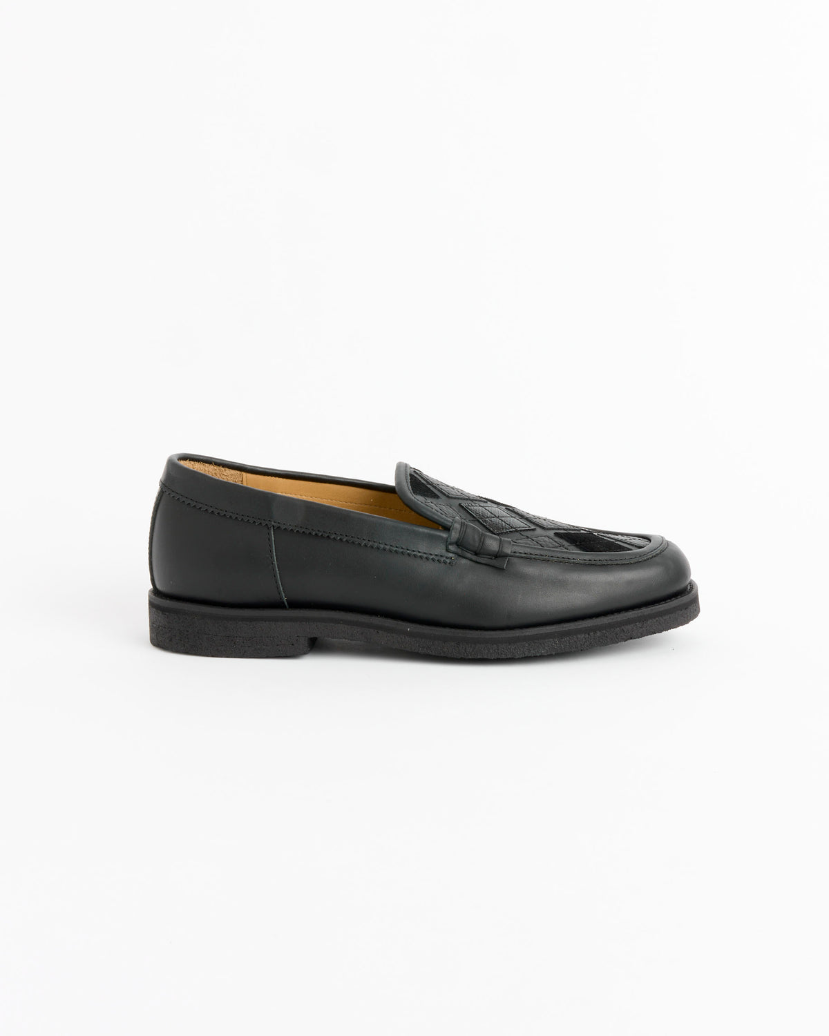 Hender Scheme Argyle Loafer - Black / 5 (287406)