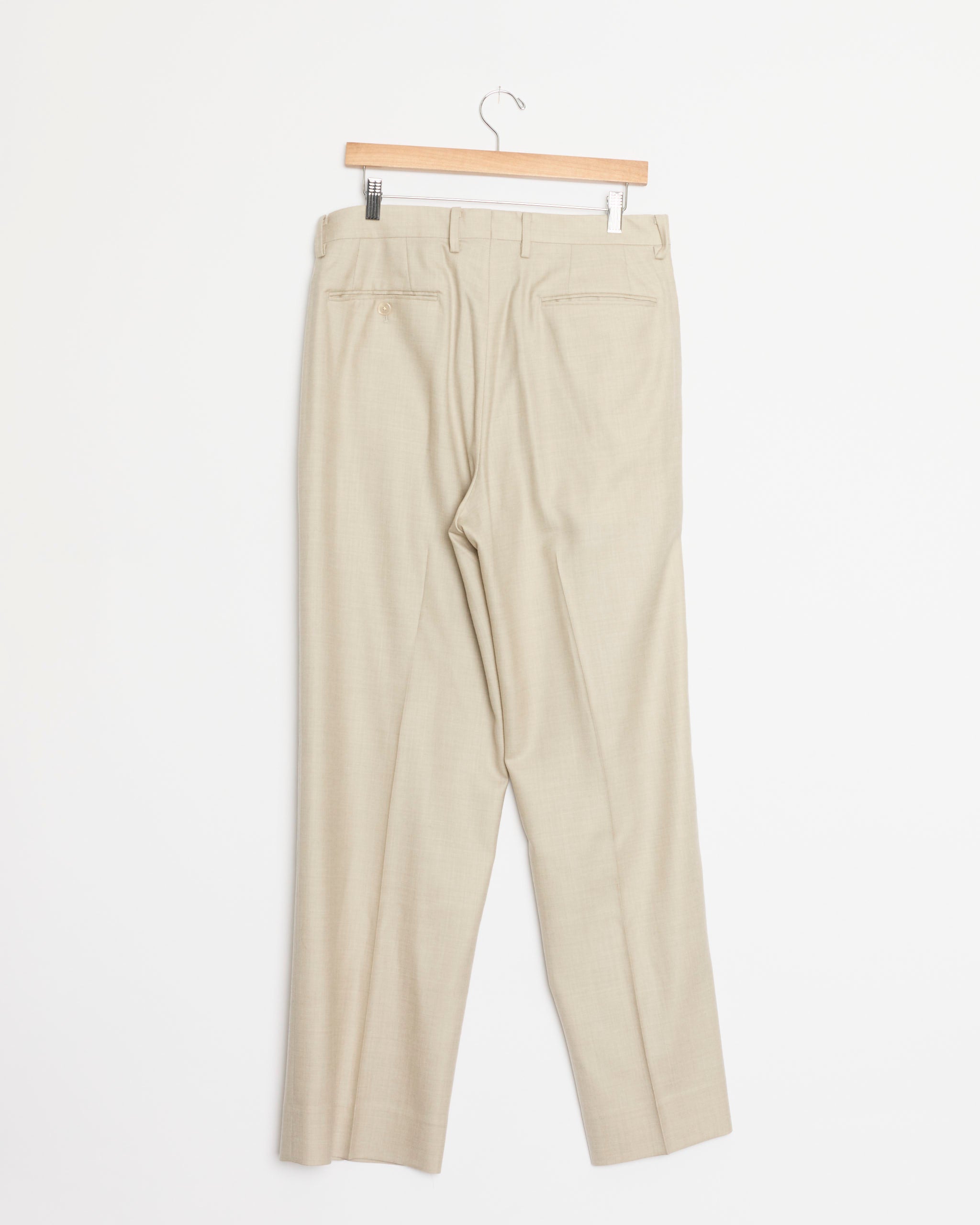 パンツ auralee SUPER LIGHT WOOL TWO-TUCK SLACKS Super Light Wool Two Tuck Slack in Top Beige