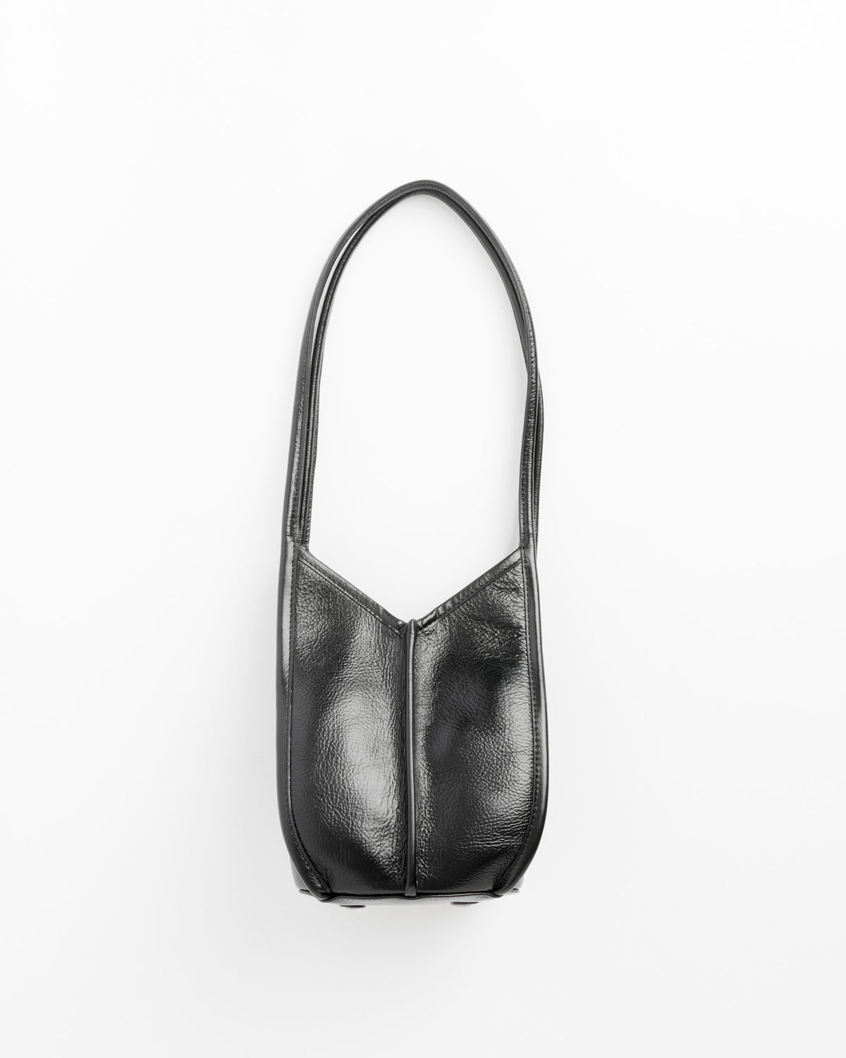 Hereu Calella Bucket Distressed Leather Bag - Black - OS - Default Title (287540)