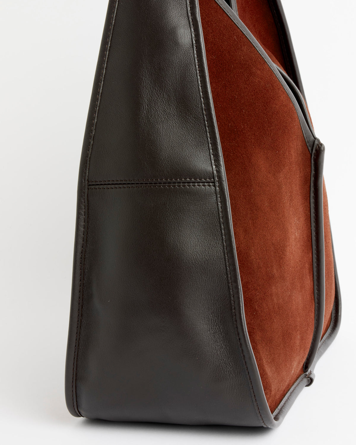 Hereu Calella Hobo Suede Bag - Dark Brown - OS - Default Title (287541)