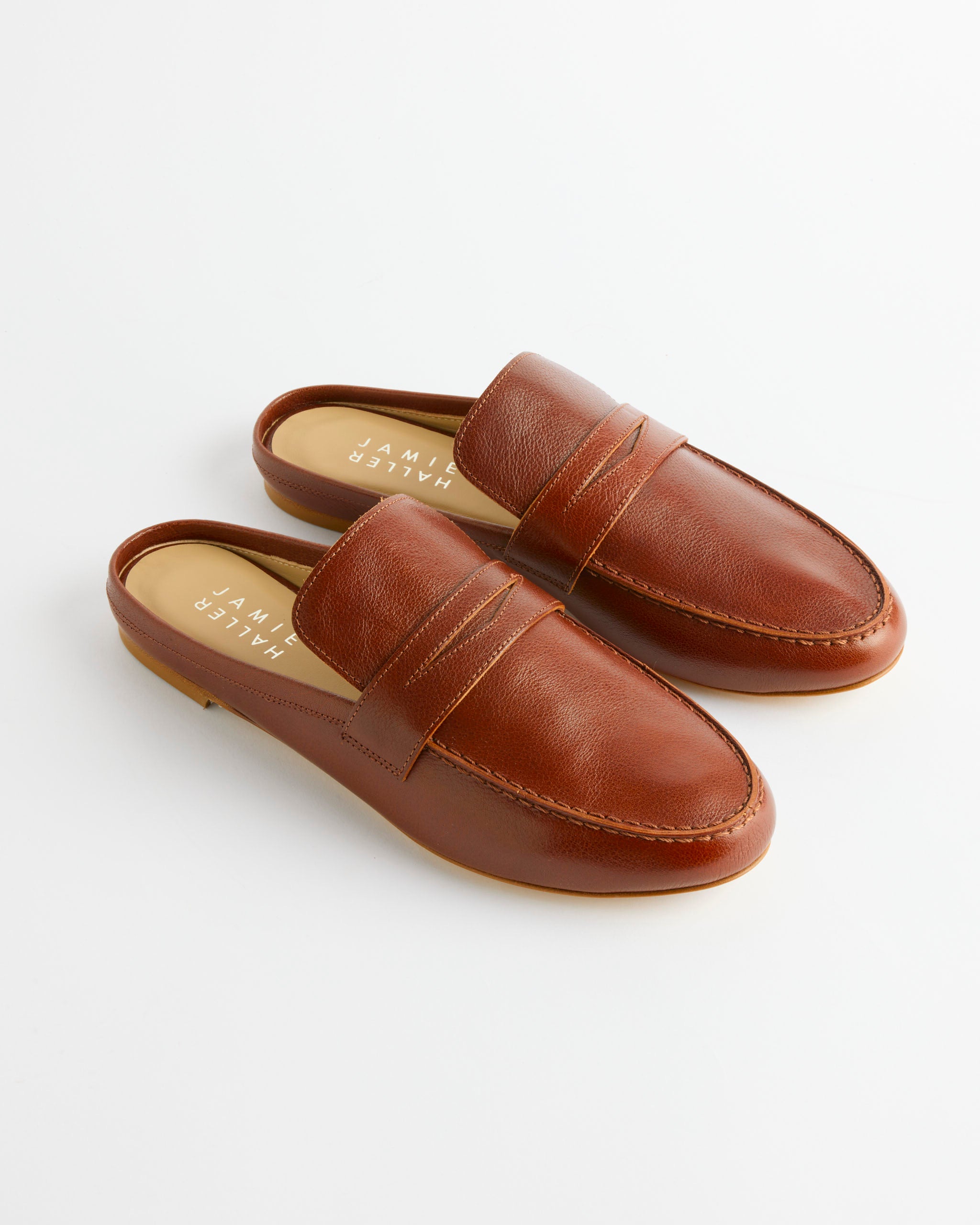 Jamie Haller The Penny Loafer Mule - Cuoio / 38 (287544)