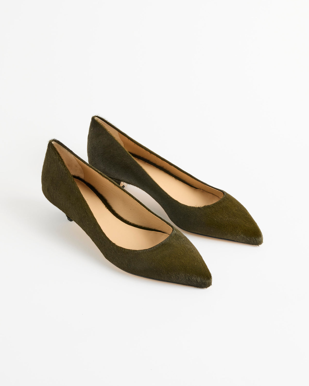 Jamie Haller The Kitty Point Heel - Moss / 39 (287562)