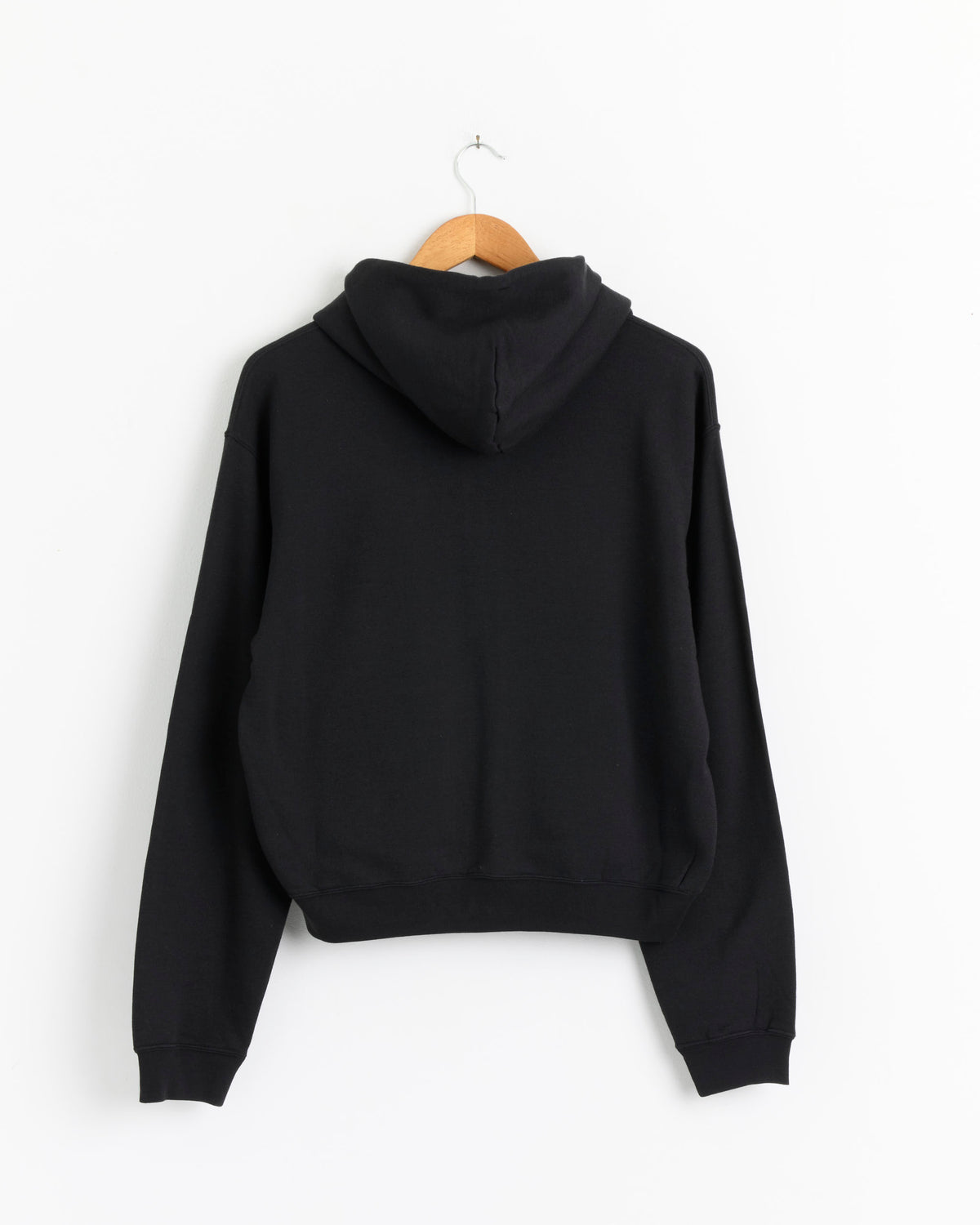 Auralee High Twist Sweat Zip Parker - Ink Black / 4 (287628)