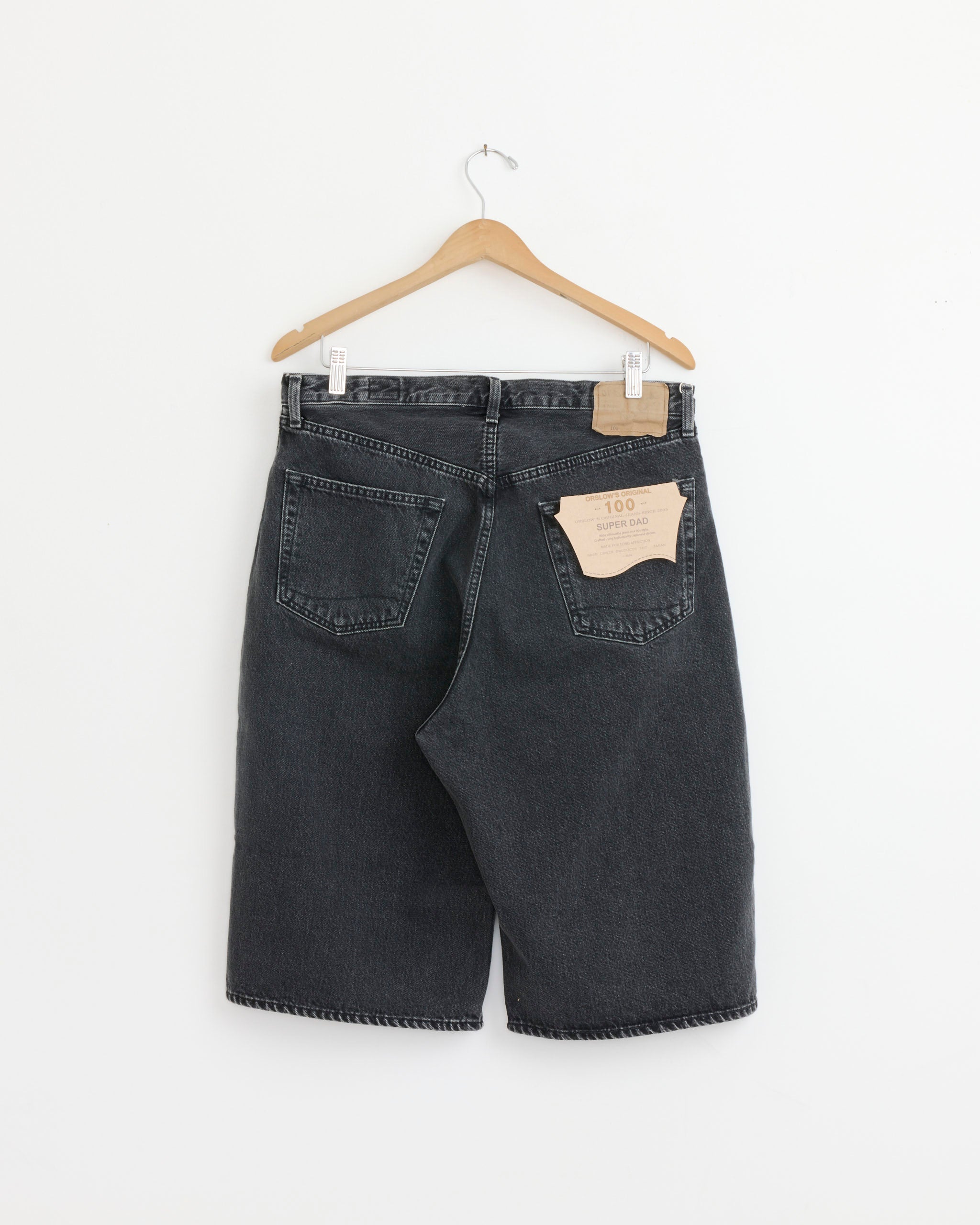 orSlow Super Dad's Fit Short, Denim Stone - Denim Stone / 3 (287653)