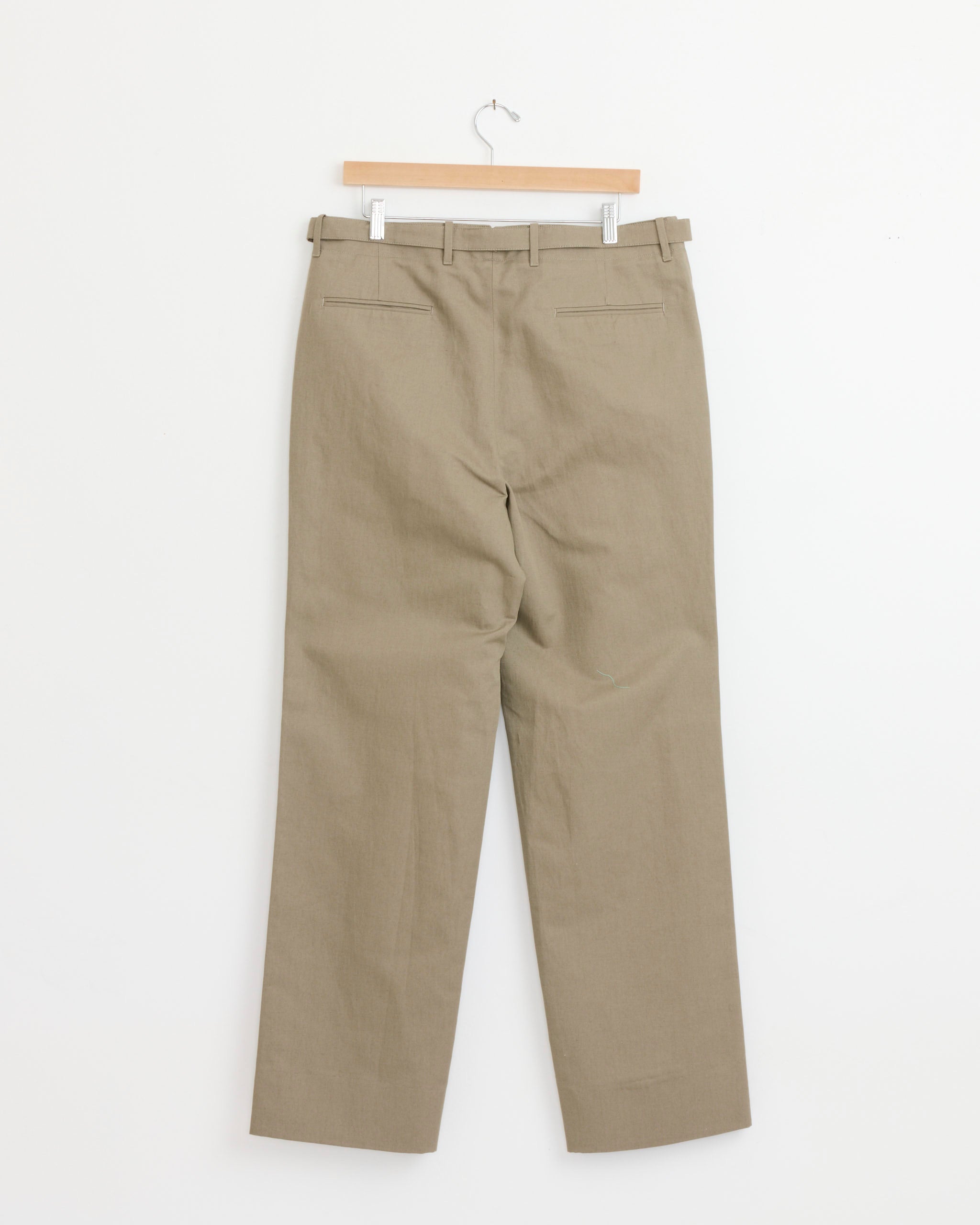 Stoffa Plain Front Washable Trouser - Taupe / IT50 (287657)