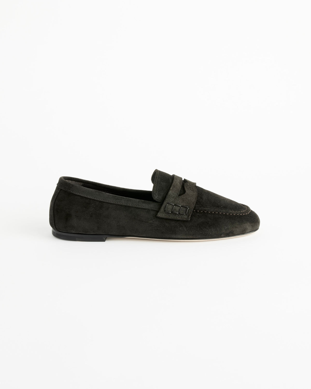 Dear Frances Balla Suede Loafer - Espresso / 38 (287720)