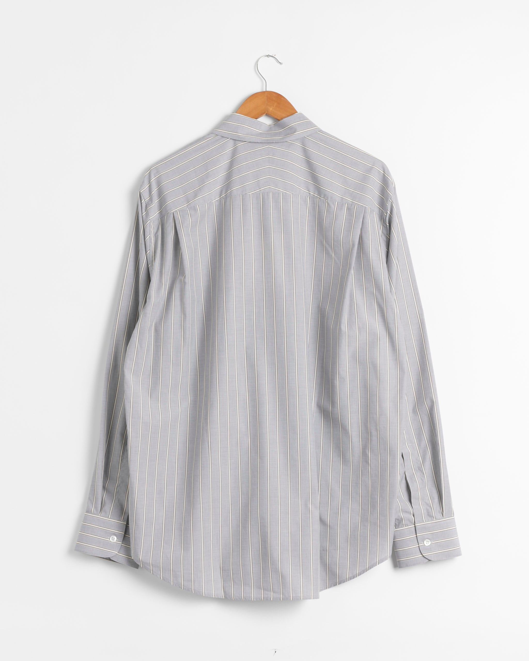 Studio Nicholson View Shirt - Grey/Brown / S (287801)