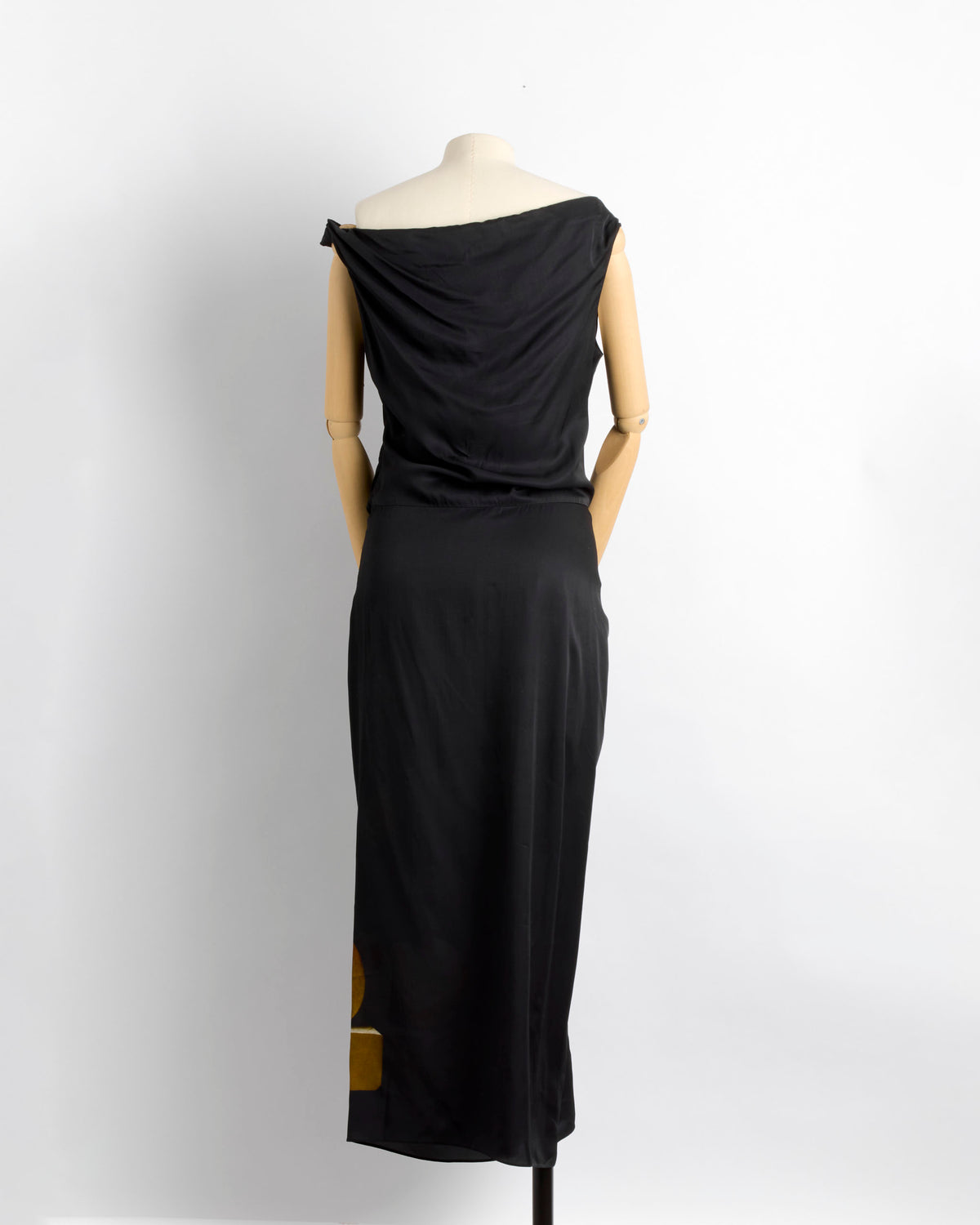 Dries Van Noten Dumas 4087 Dress - Black / FR38 (287835)