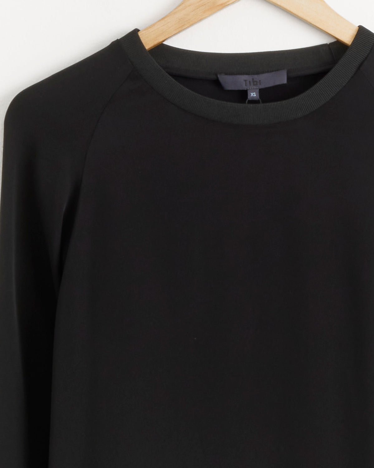 4 Ply Silk Ruffle Detail Dress in Black - Black / XS (287961)