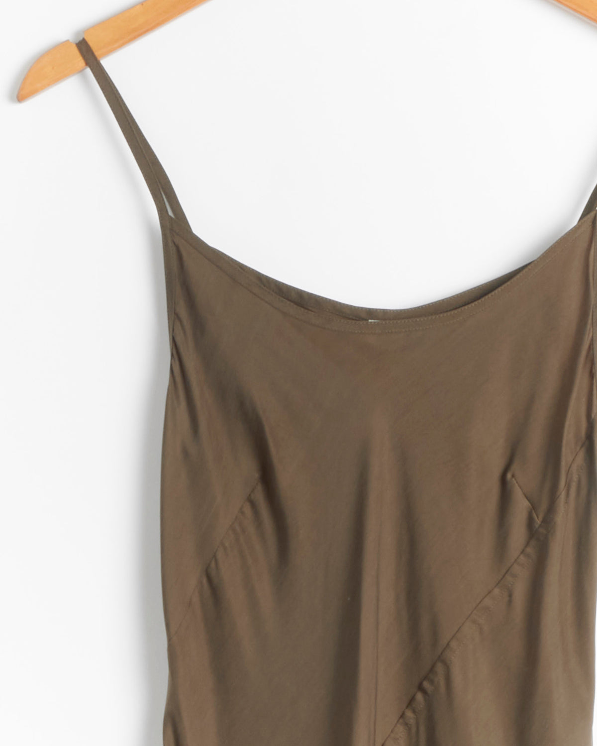Lauren Manoogian Bias Dress - Olive / 0 (287986)