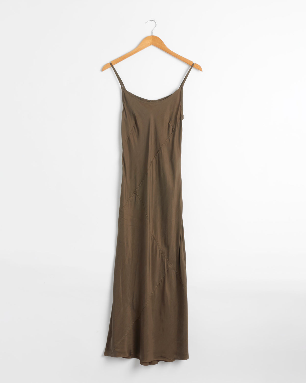 Lauren Manoogian Bias Dress - Olive / 0 (287986)