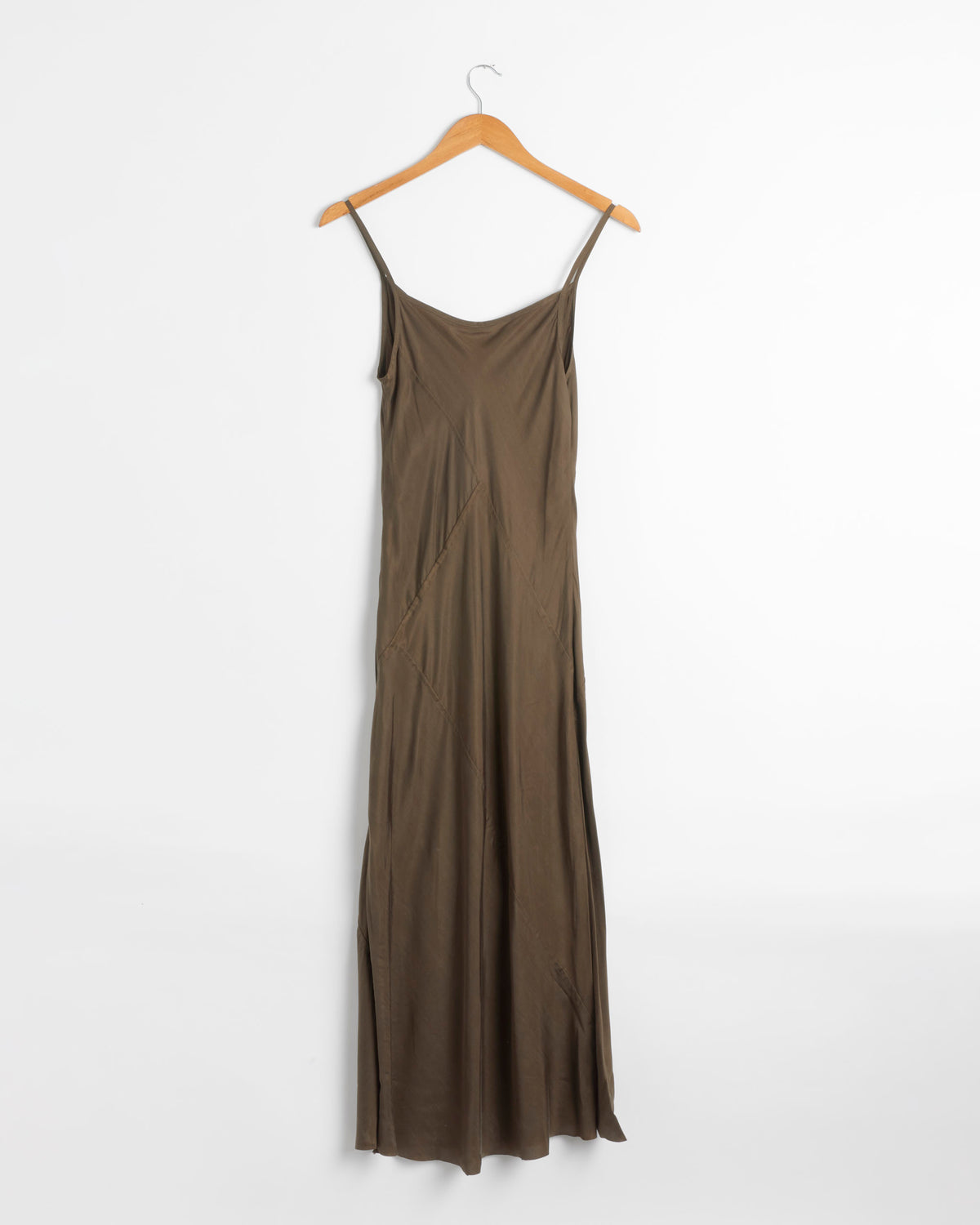 Lauren Manoogian Bias Dress - Olive / 0 (287986)