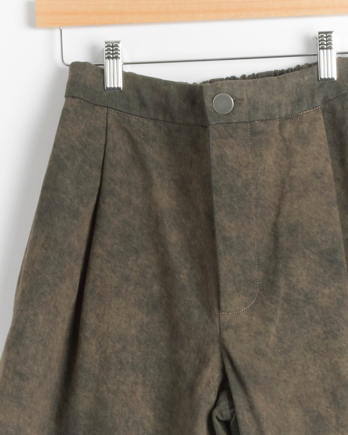 Lauren Manoogian Twill Taper Pant - Olive Paint / 0 (287993)