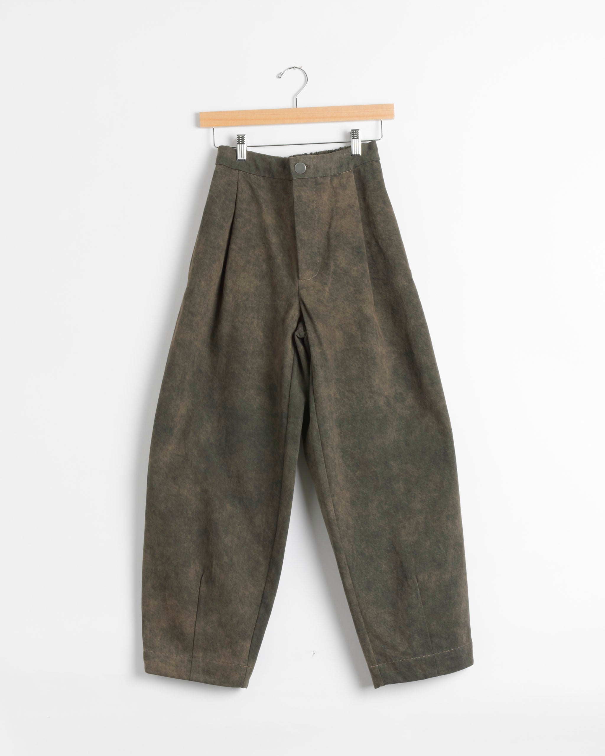 Lauren Manoogian Twill Taper Pant - Olive Paint / 0 (287993)