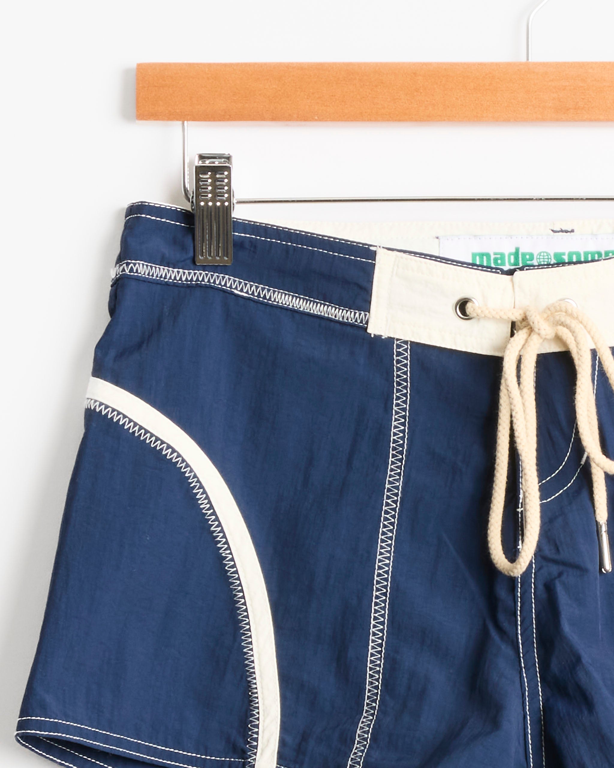Made Some Sportswear Short Short, Navy/White - Navy/White / 0 (288243)