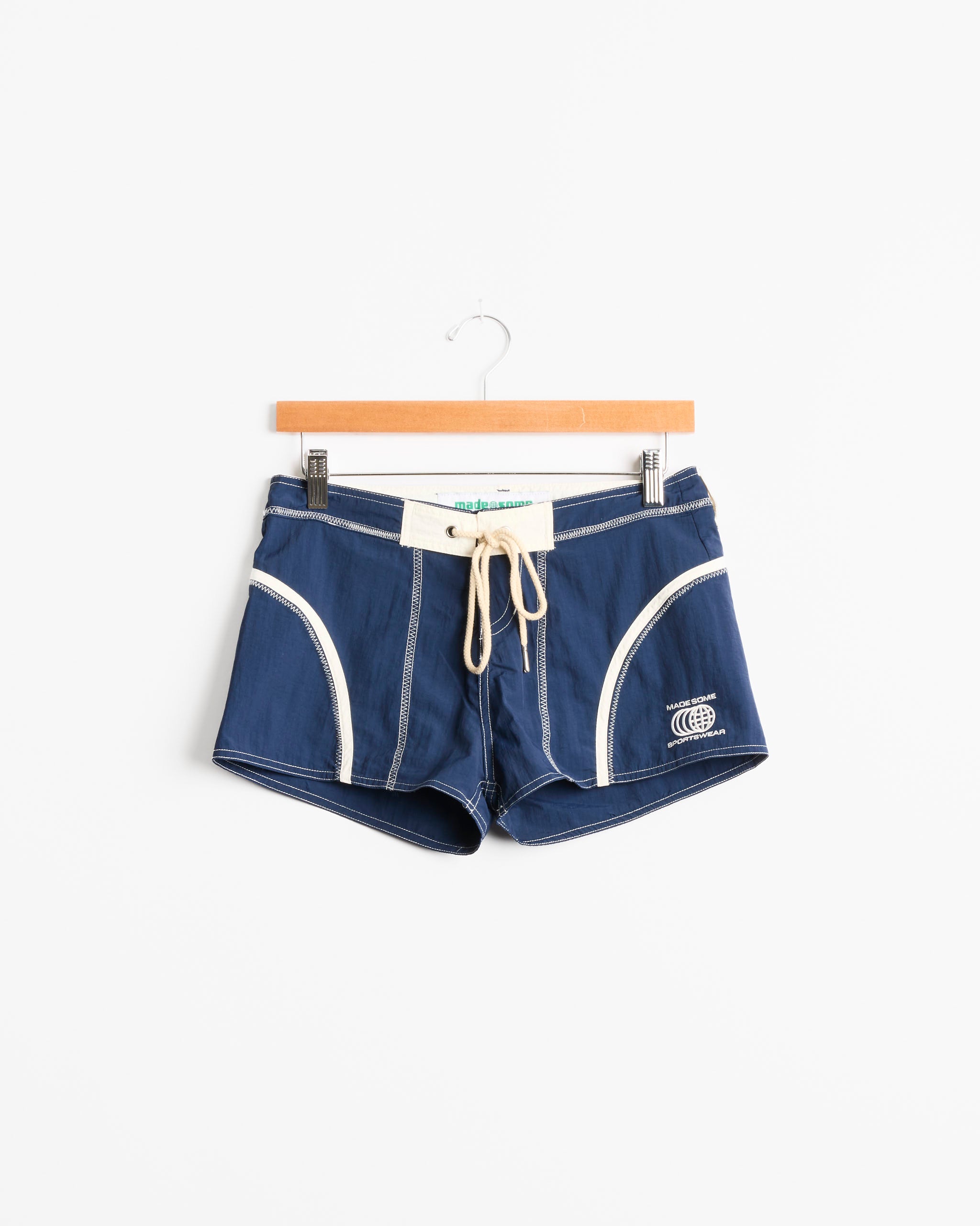 Made Some Sportswear Short Short, Navy/White - Navy/White / 0 (288243)