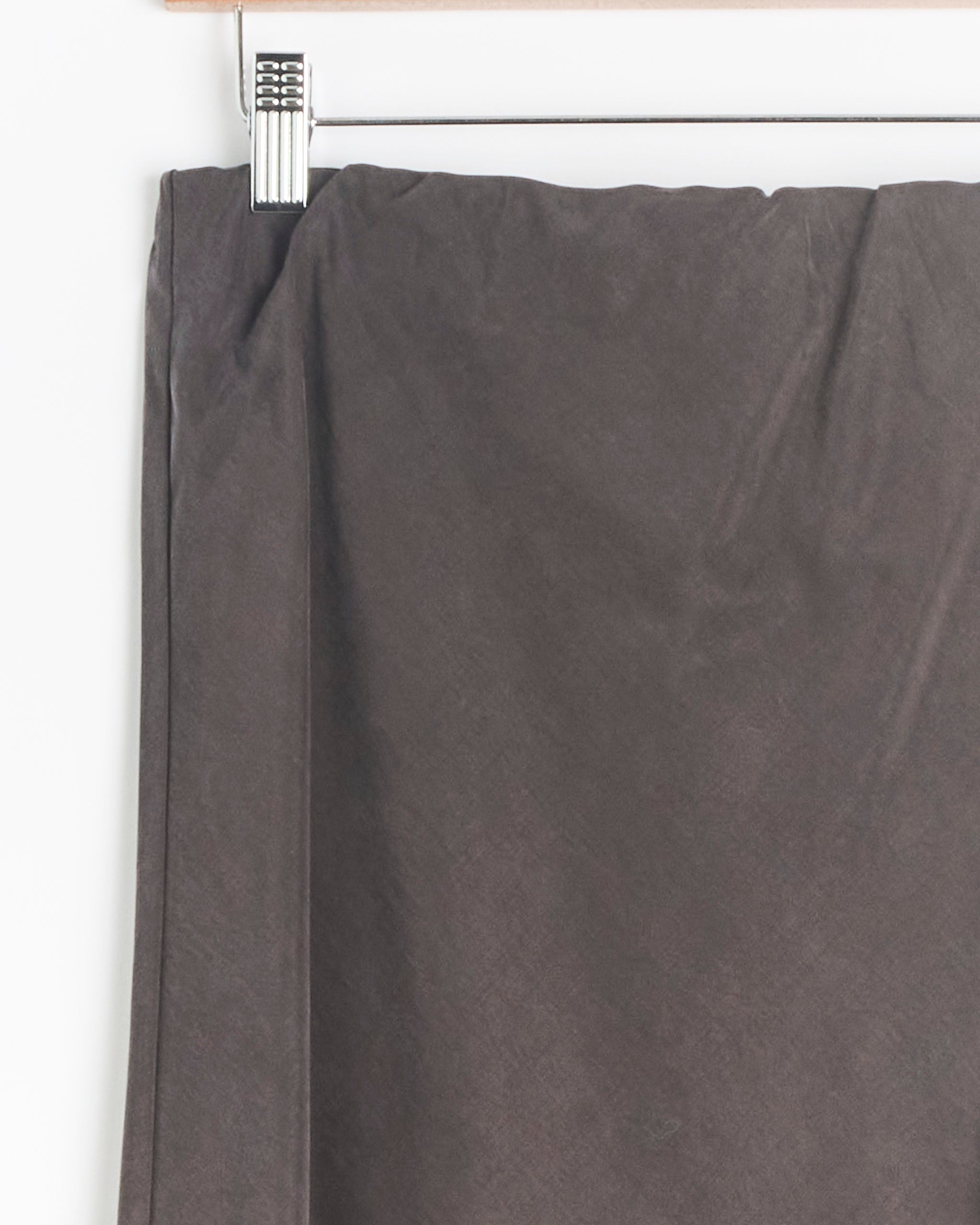 Black Crane Bias Skirt - Dark Plum / XS (288341)