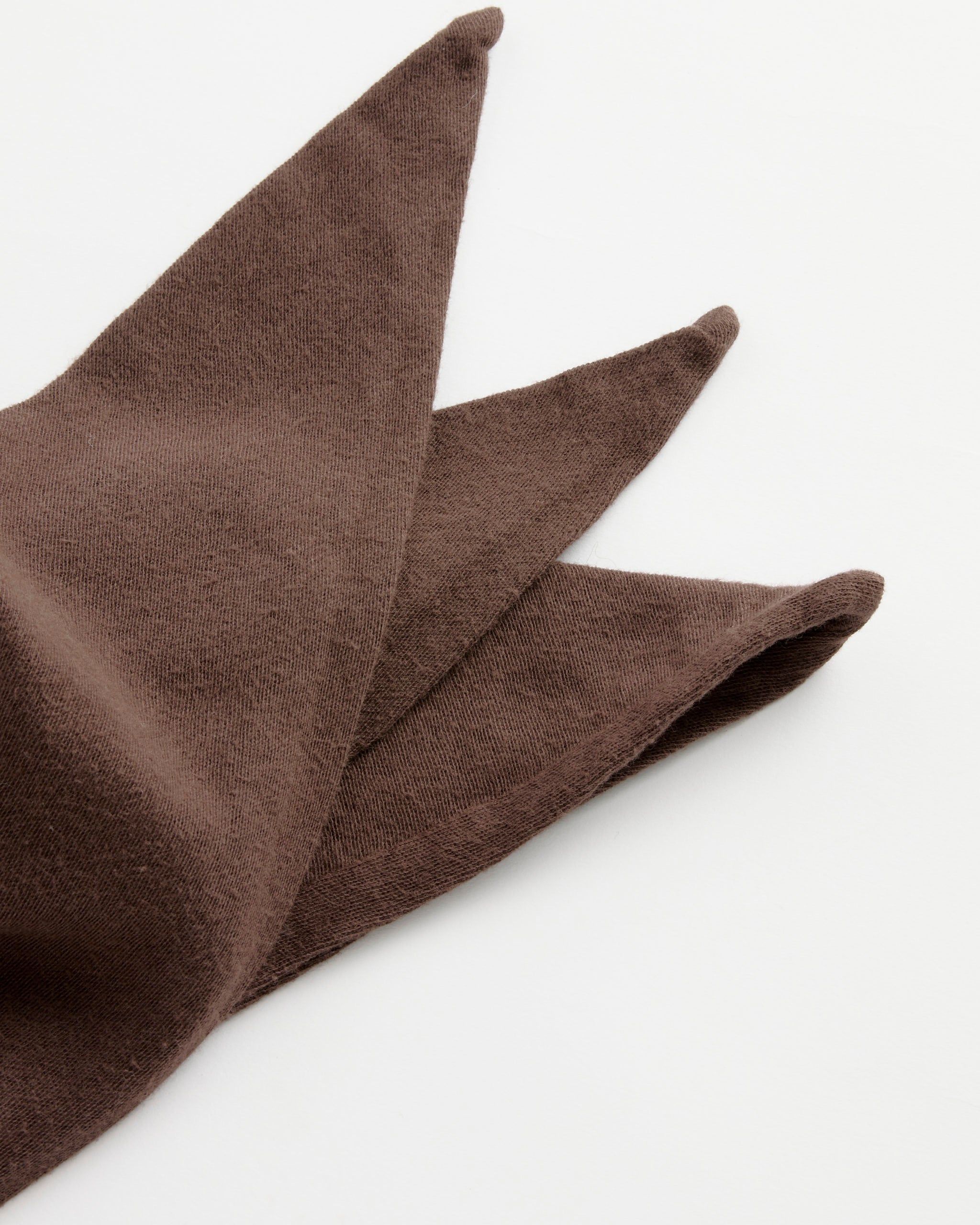 Black Crane Triangle Scarf, Dark Plum - Dark Plum / OS (288345)