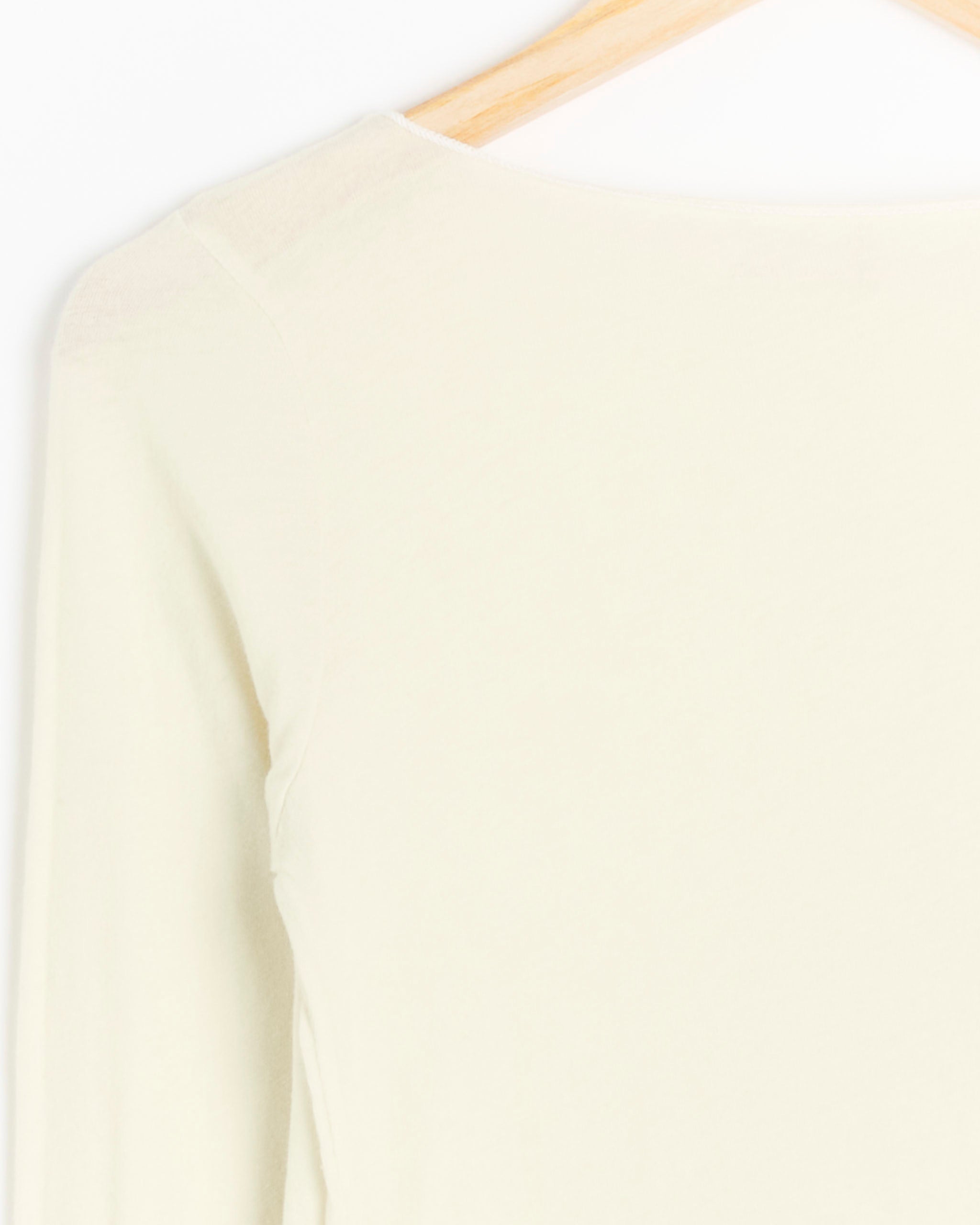 Black Crane L/S Boat Neck, Natural - Natural / XS (288351)