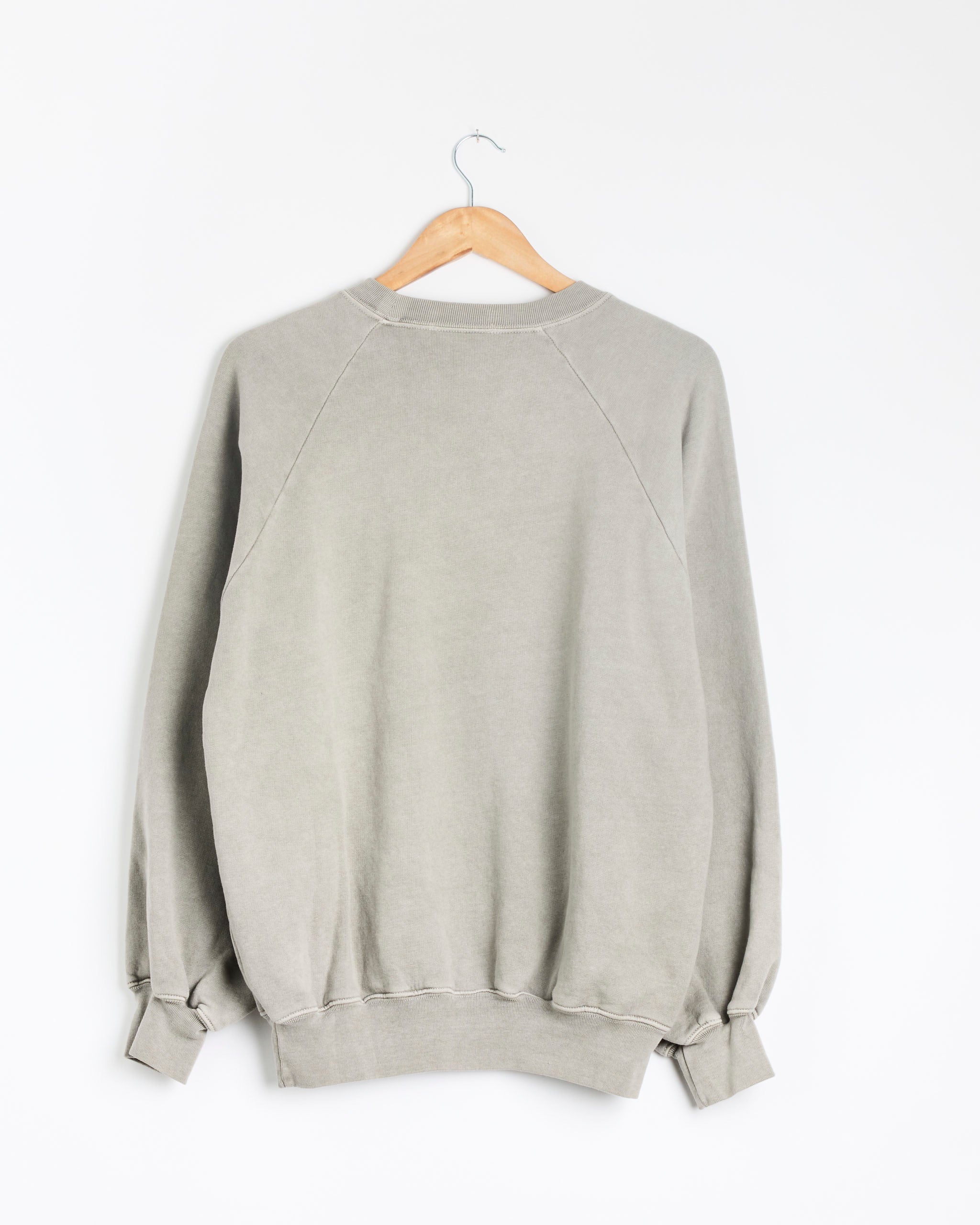 Black Crane Raglan Sweatshirt, Stone - Stone / XS (288373)