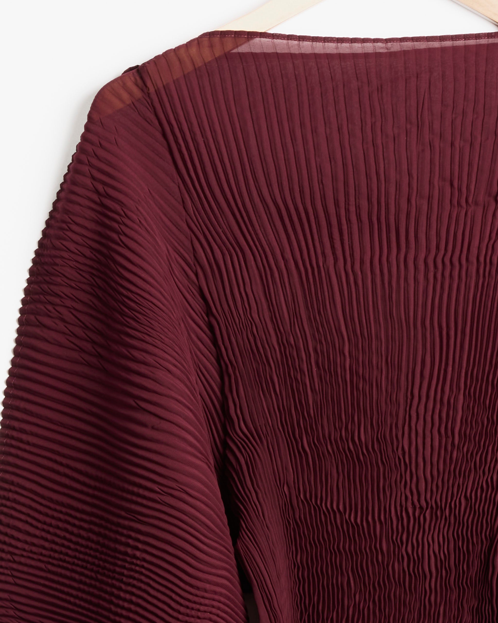 Julia Heuer Rana Top - Monochroms Burgundy / OS (288401)