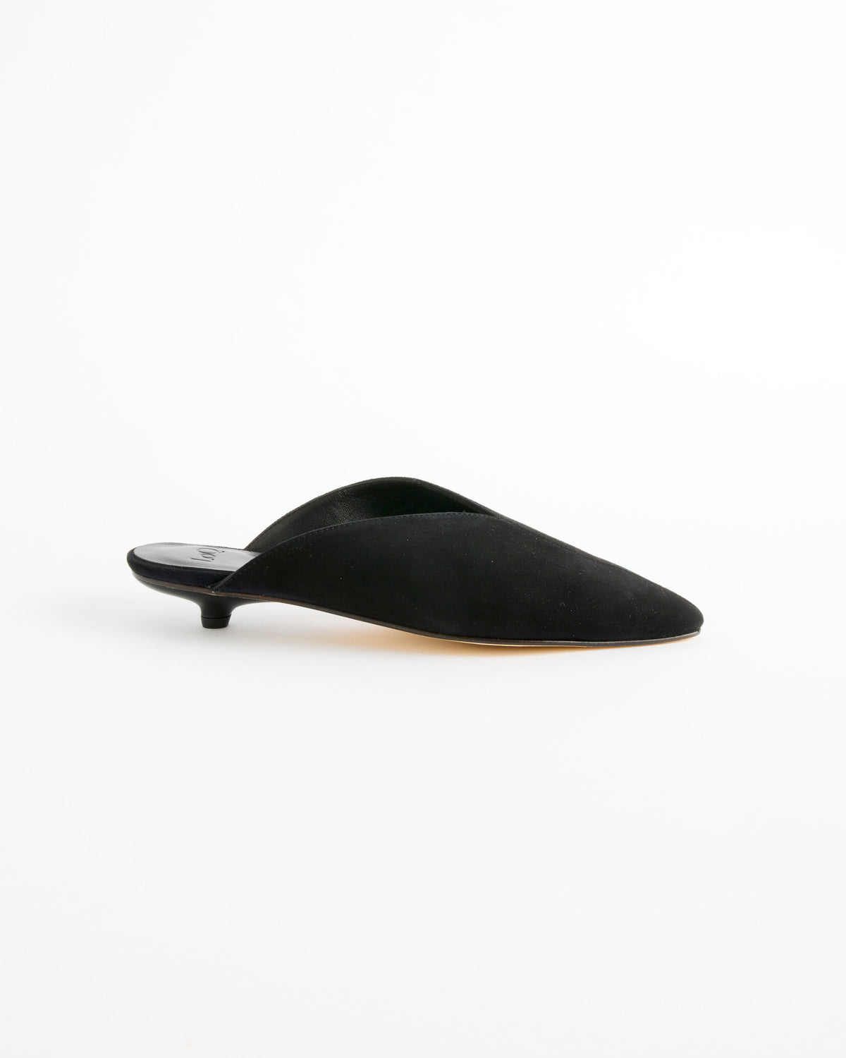 LOQ Livia Suede Kitten Heel - Black / 37 (288442)