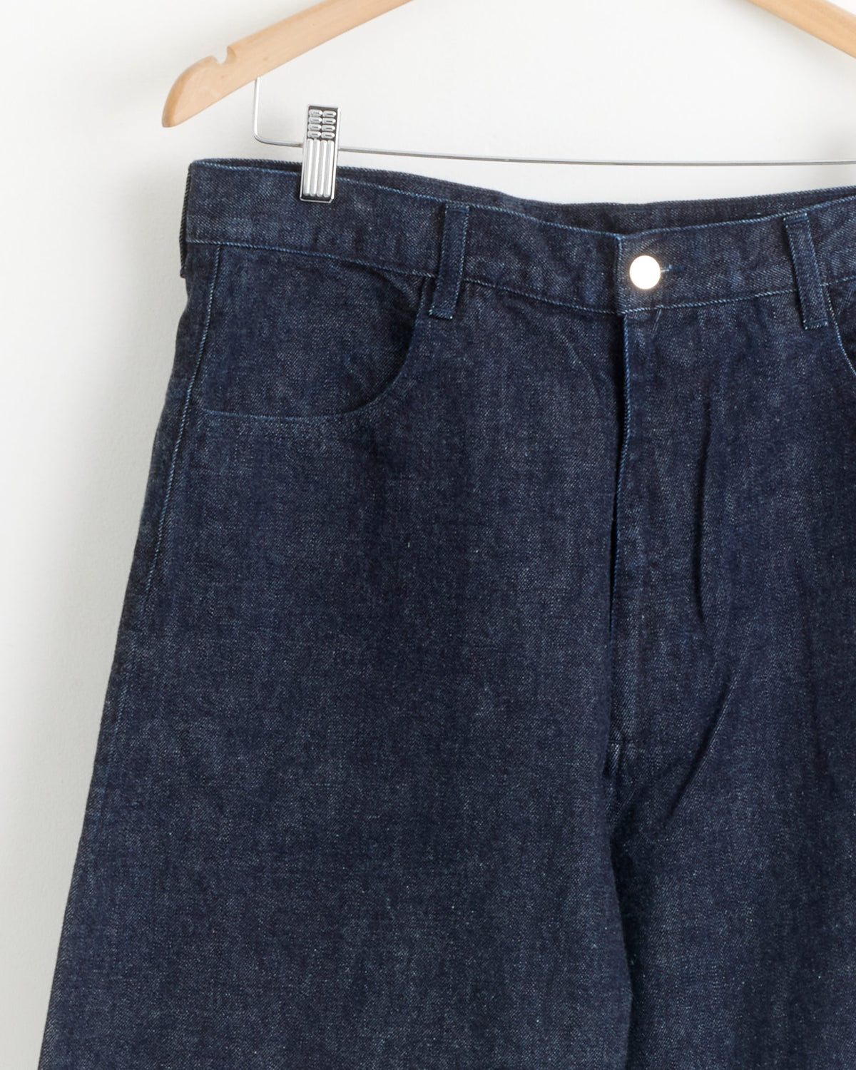 4 Pocket Wide Cut Trouser in Indigo - Indigo / 32 (288670)